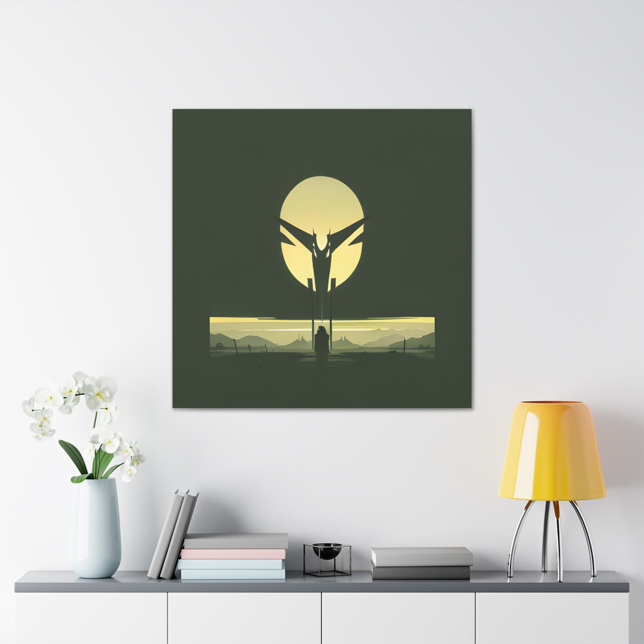 AI Vigilante themed Canvas Gallery Wraps