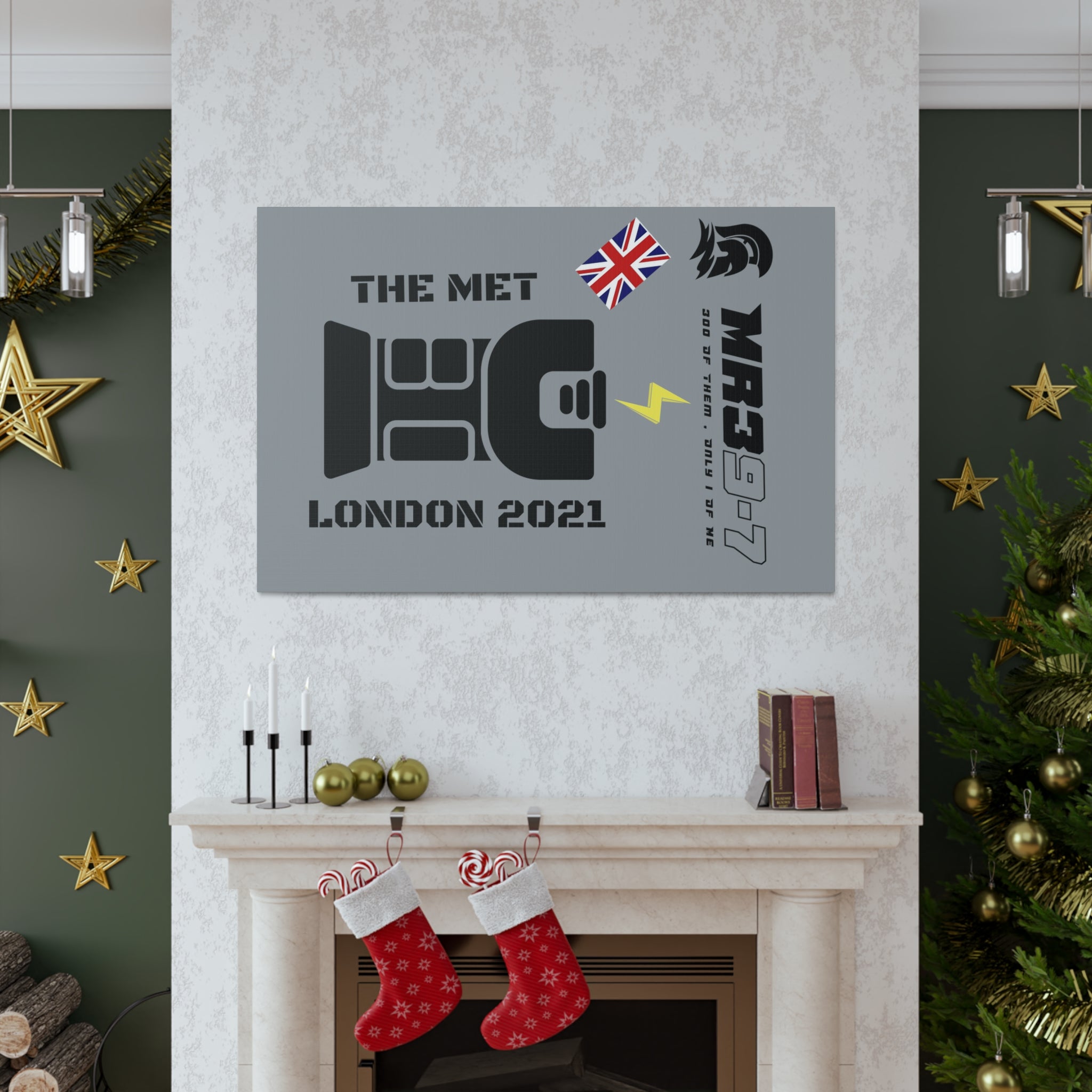 Copy of Canvas Gallery Wraps MR 39 Tasered by The MET 2021