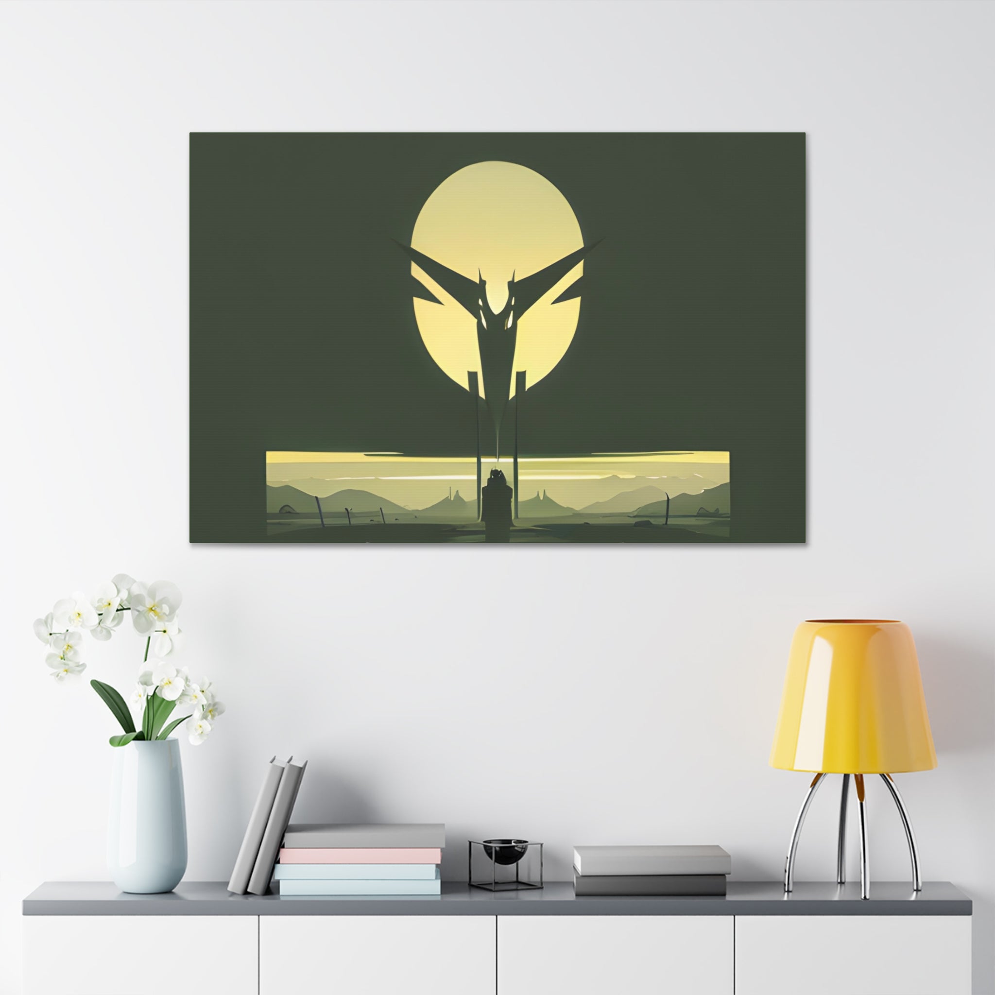AI Vigilante themed Canvas Gallery Wraps