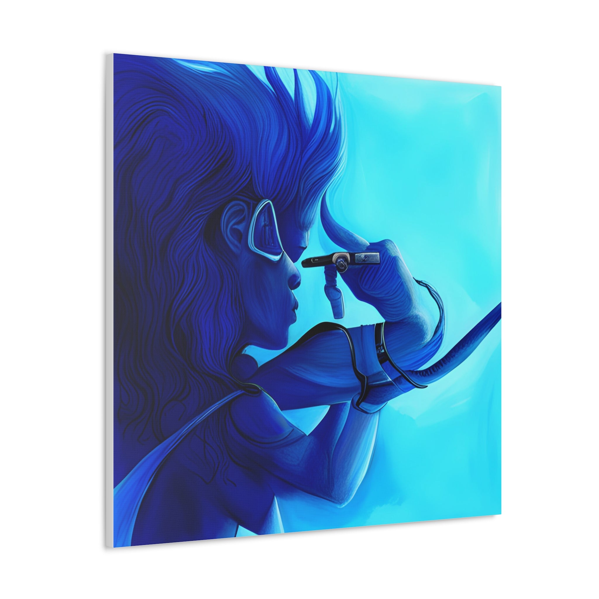 Canvas Gallery Wraps AI•Scuba Dive 1P QEII & Country generated