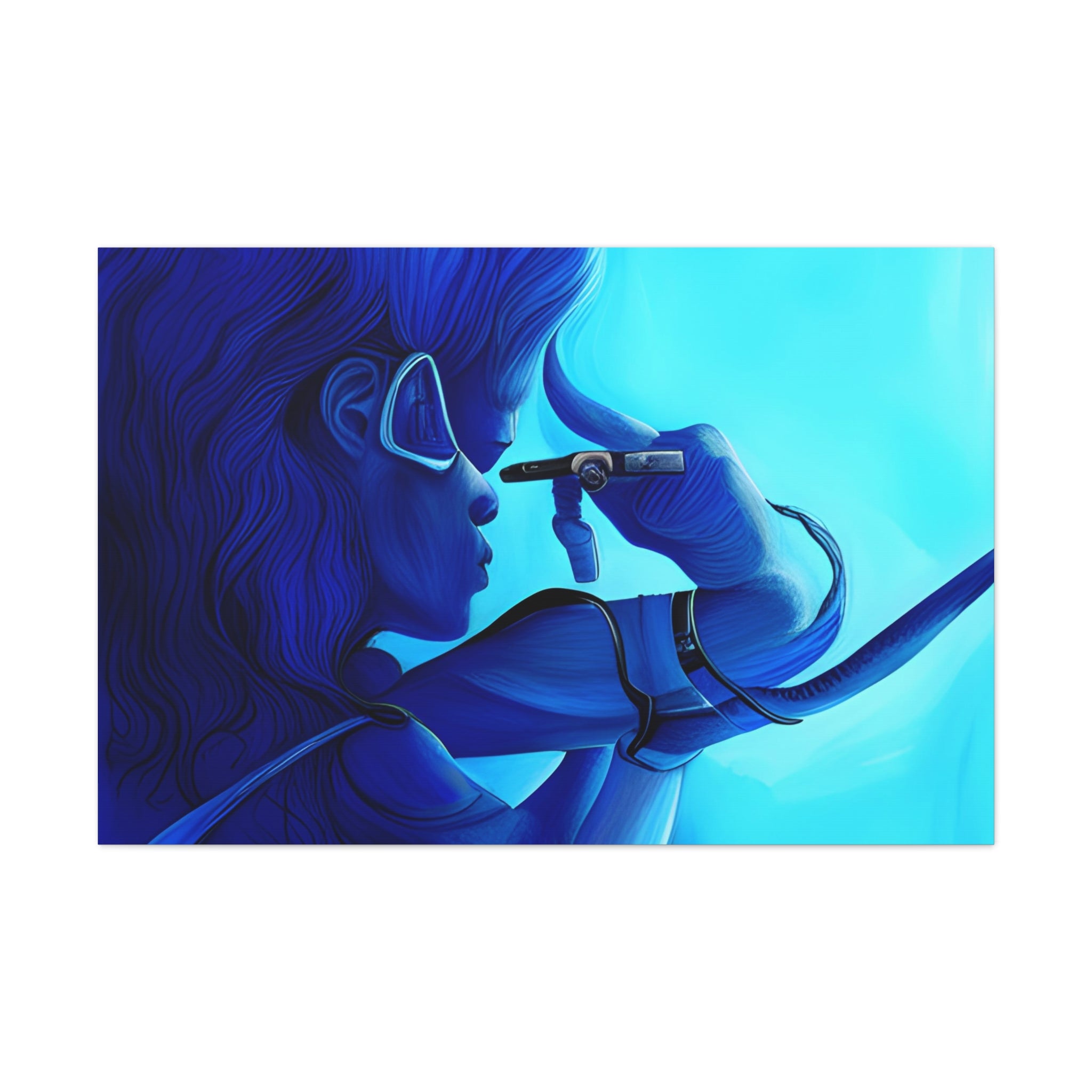 Canvas Gallery Wraps AI•Scuba Dive 1P Q&C generated