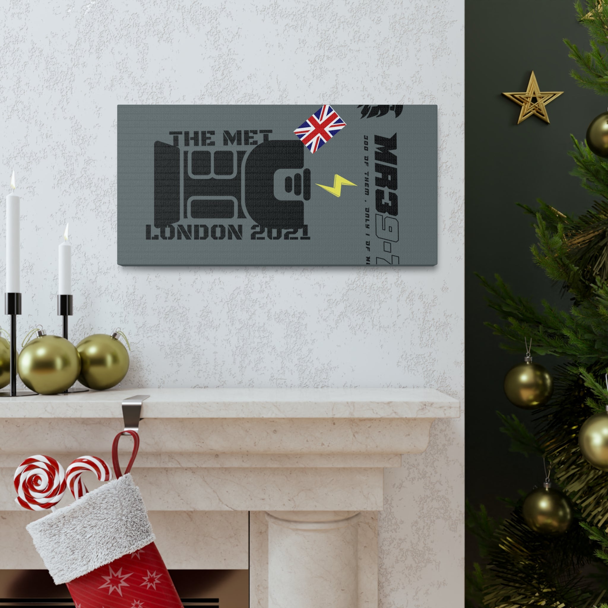 Canvas Gallery Wraps MR 39 Tasered by The MET 2021