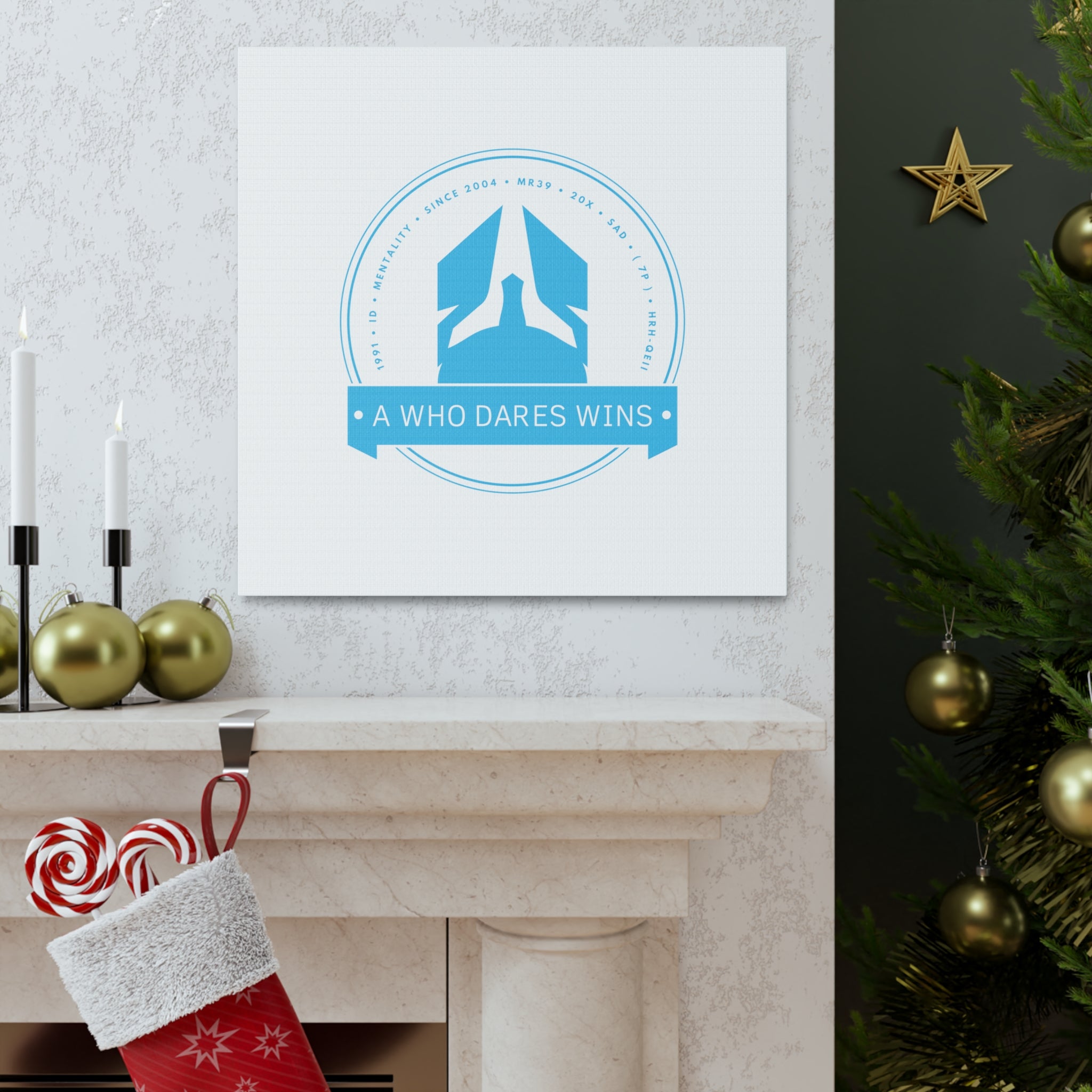 AWDW Vigilante themed Canvas Gallery Wraps