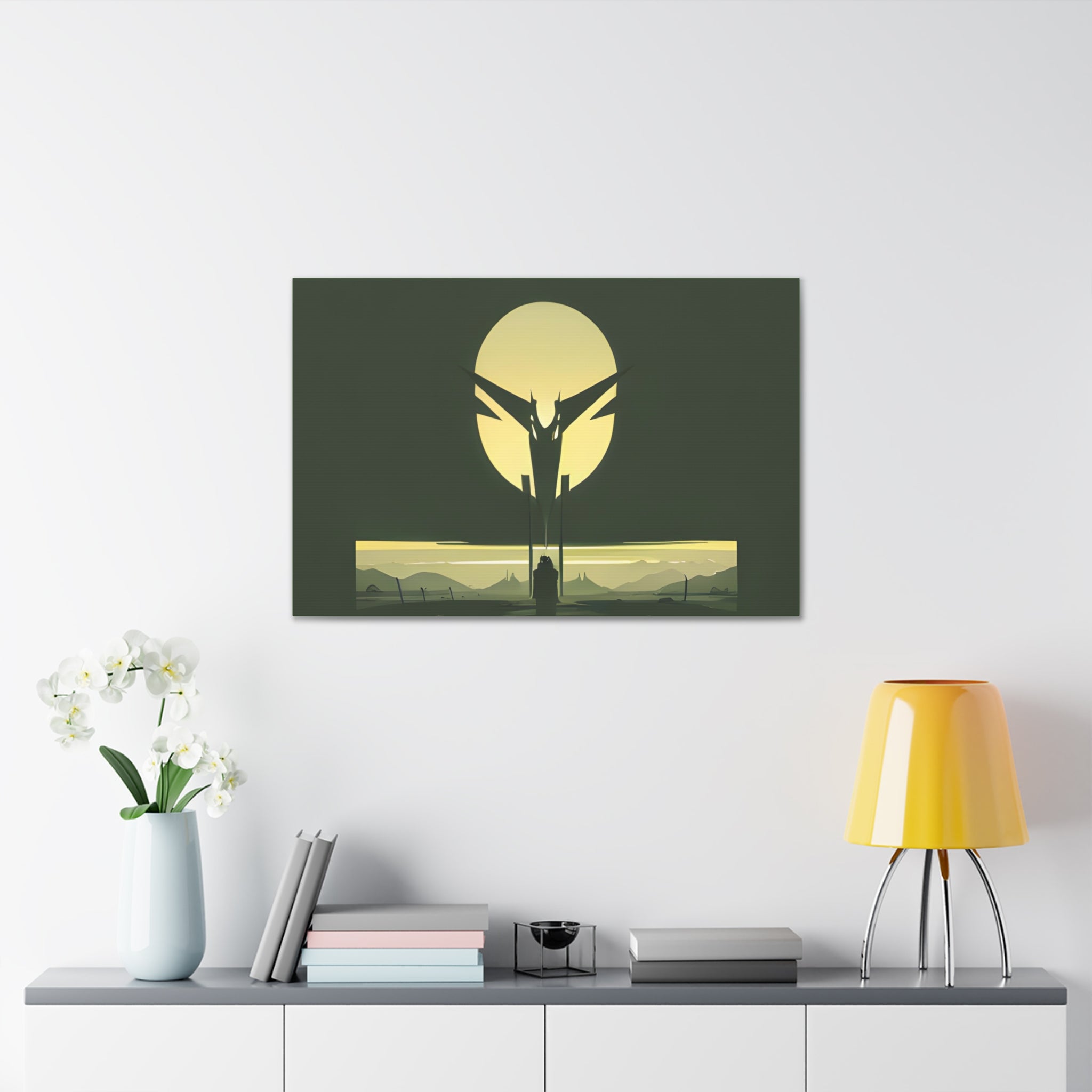 AI Vigilante themed Canvas Gallery Wraps
