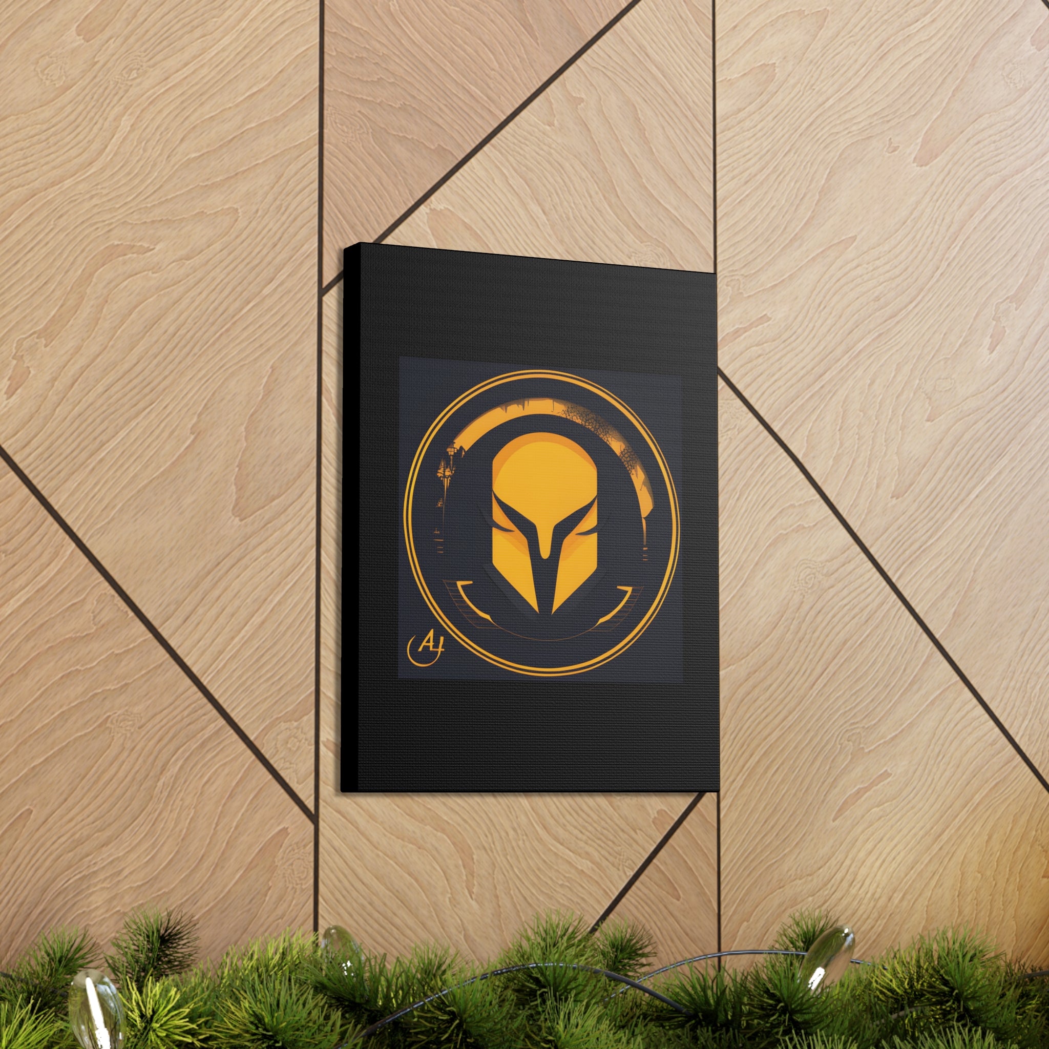 AI Vigilante themed Canvas Gallery Wraps