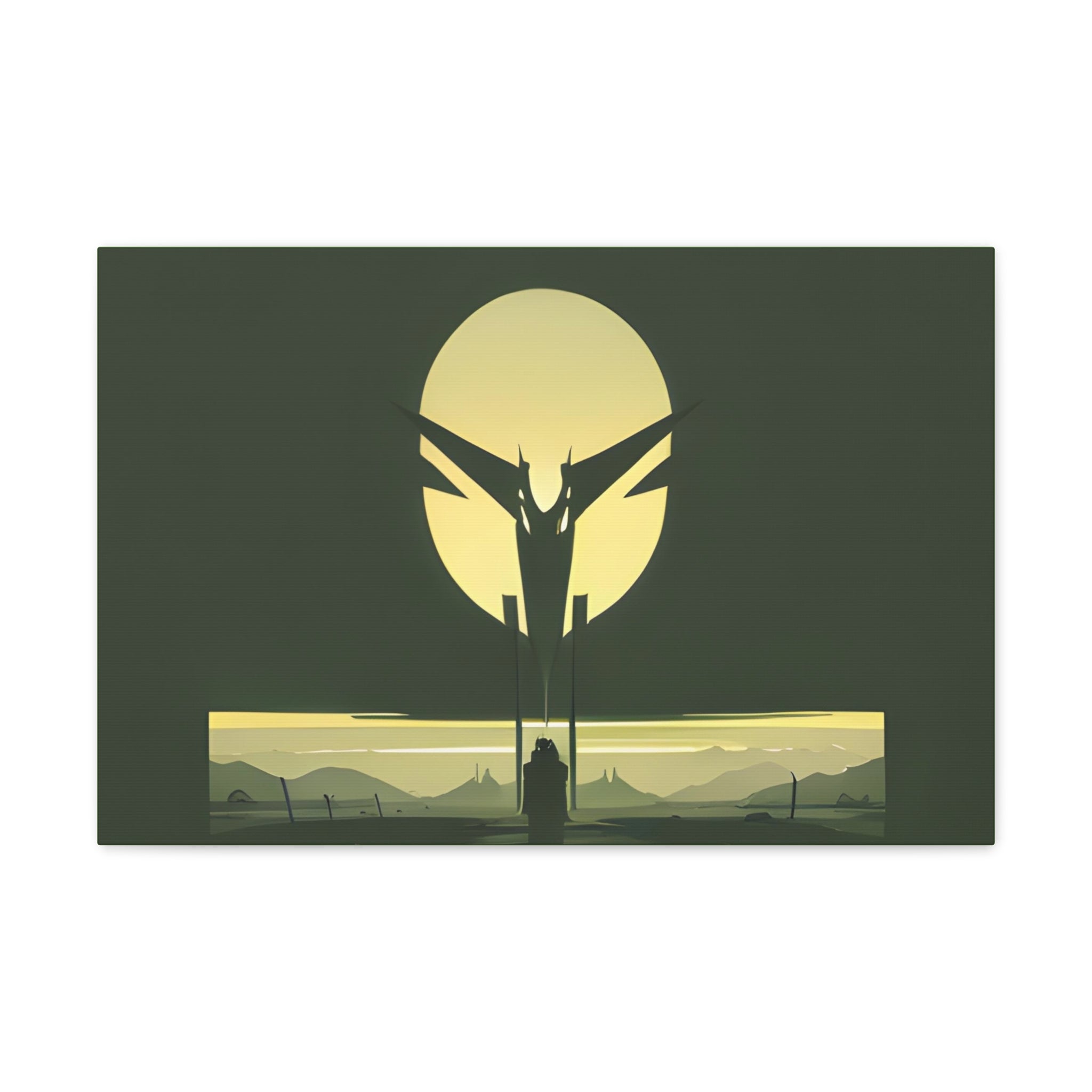 AI Vigilante themed Canvas Gallery Wraps