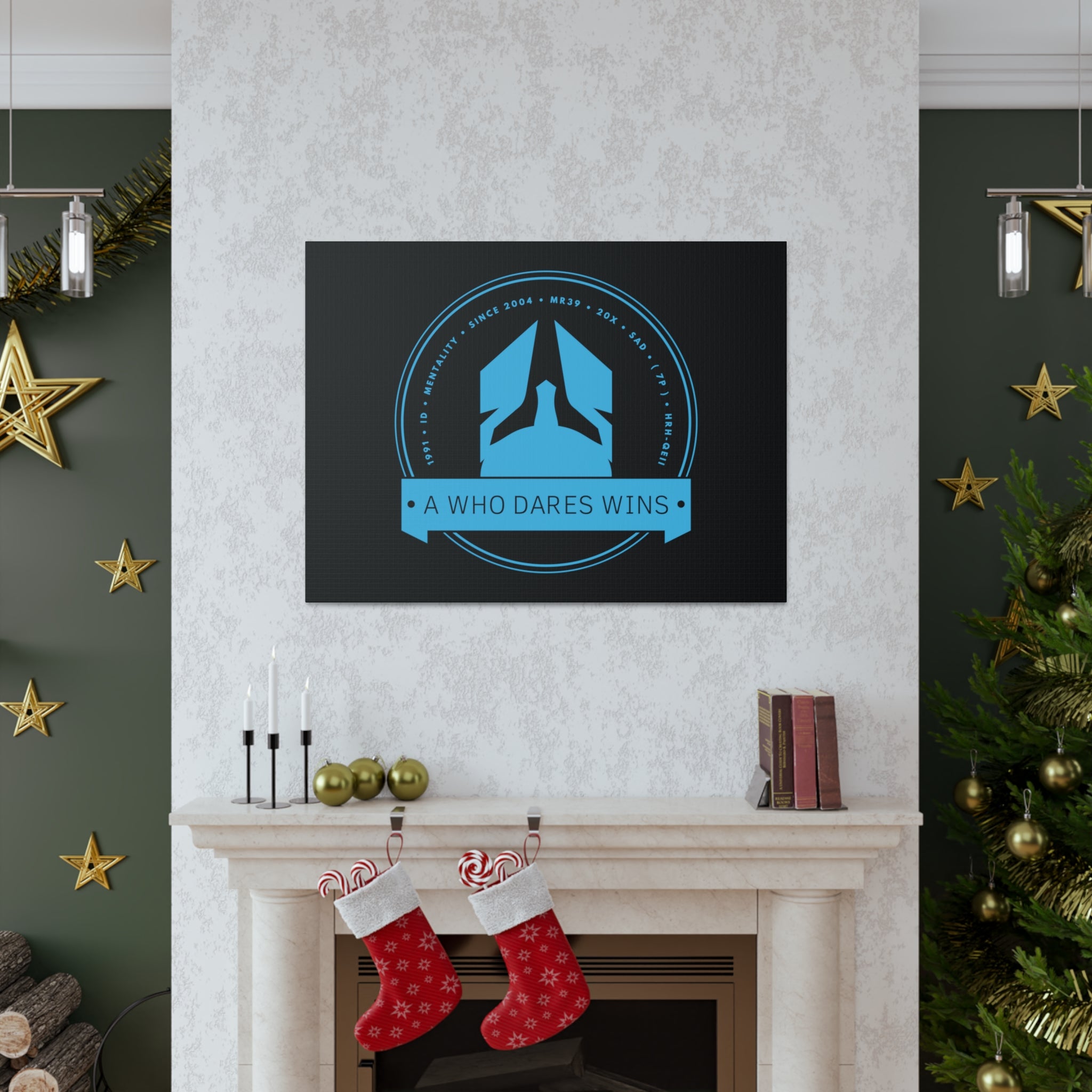 AWDW Vigilante themed Canvas Gallery Wraps