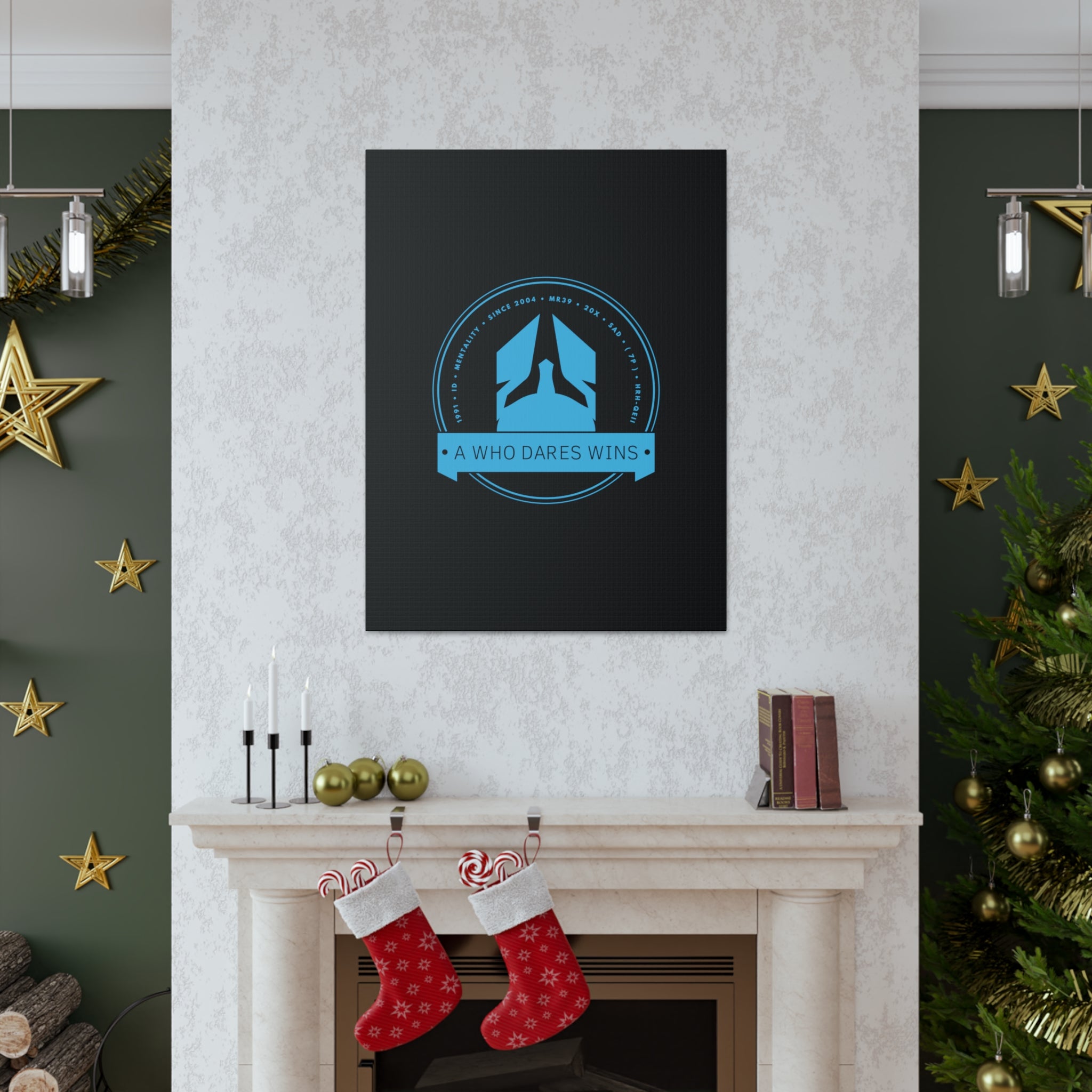 AWDW Vigilante themed Canvas Gallery Wraps