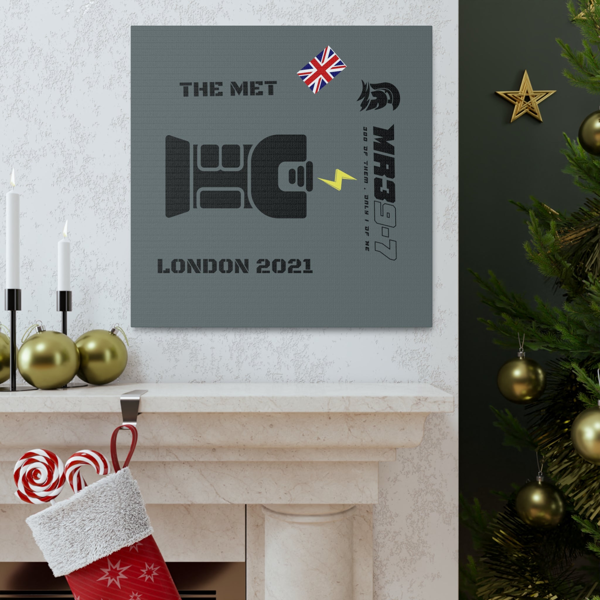 Canvas Gallery Wraps MR 39 Tasered by The MET 2021