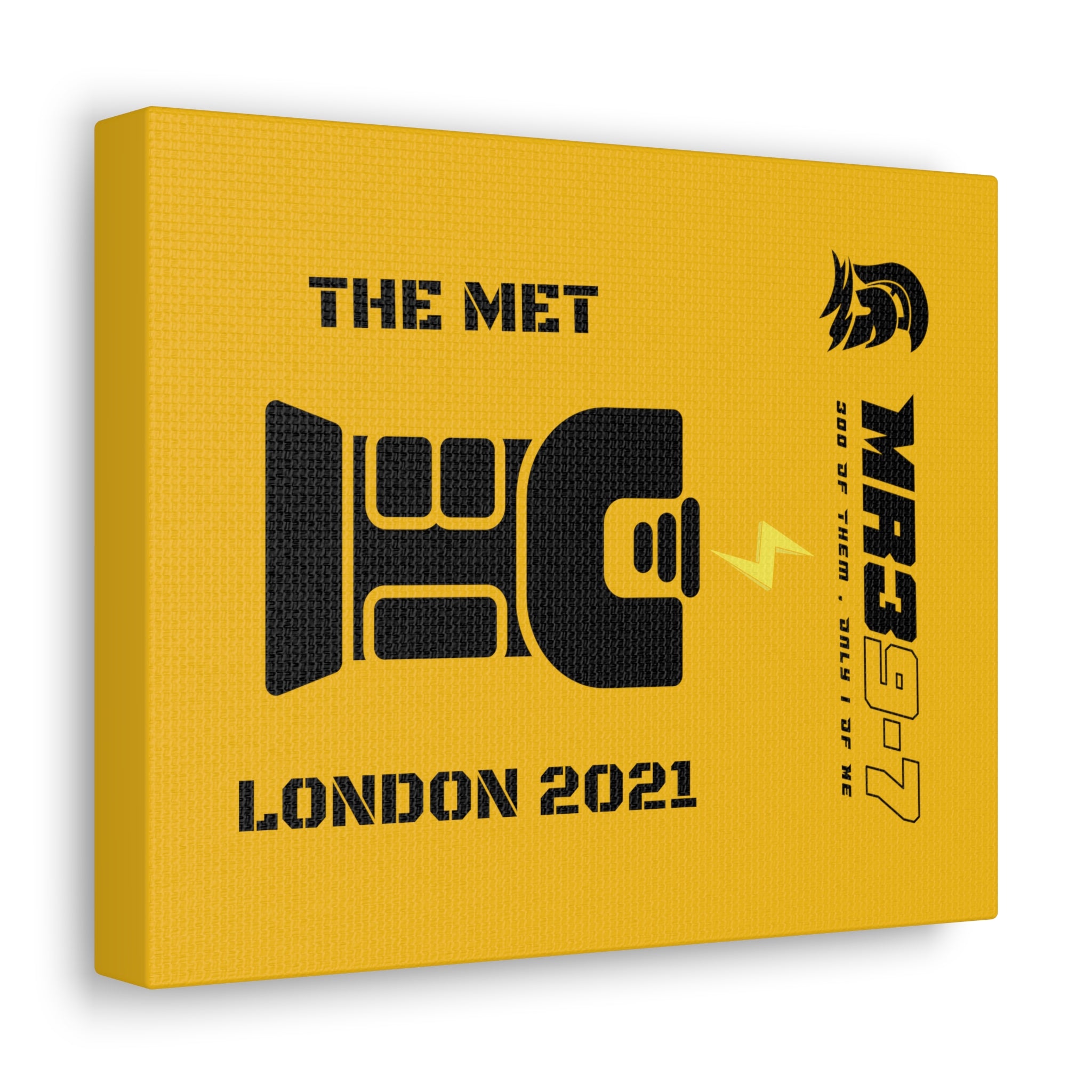 Canvas Gallery Wraps MR 39 Tasered by THe MET 2021