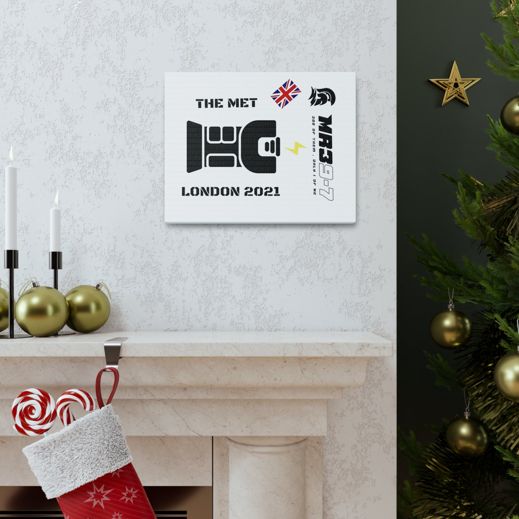 Copy of Canvas Gallery Wraps MR 39 Tasered by The MET 2021