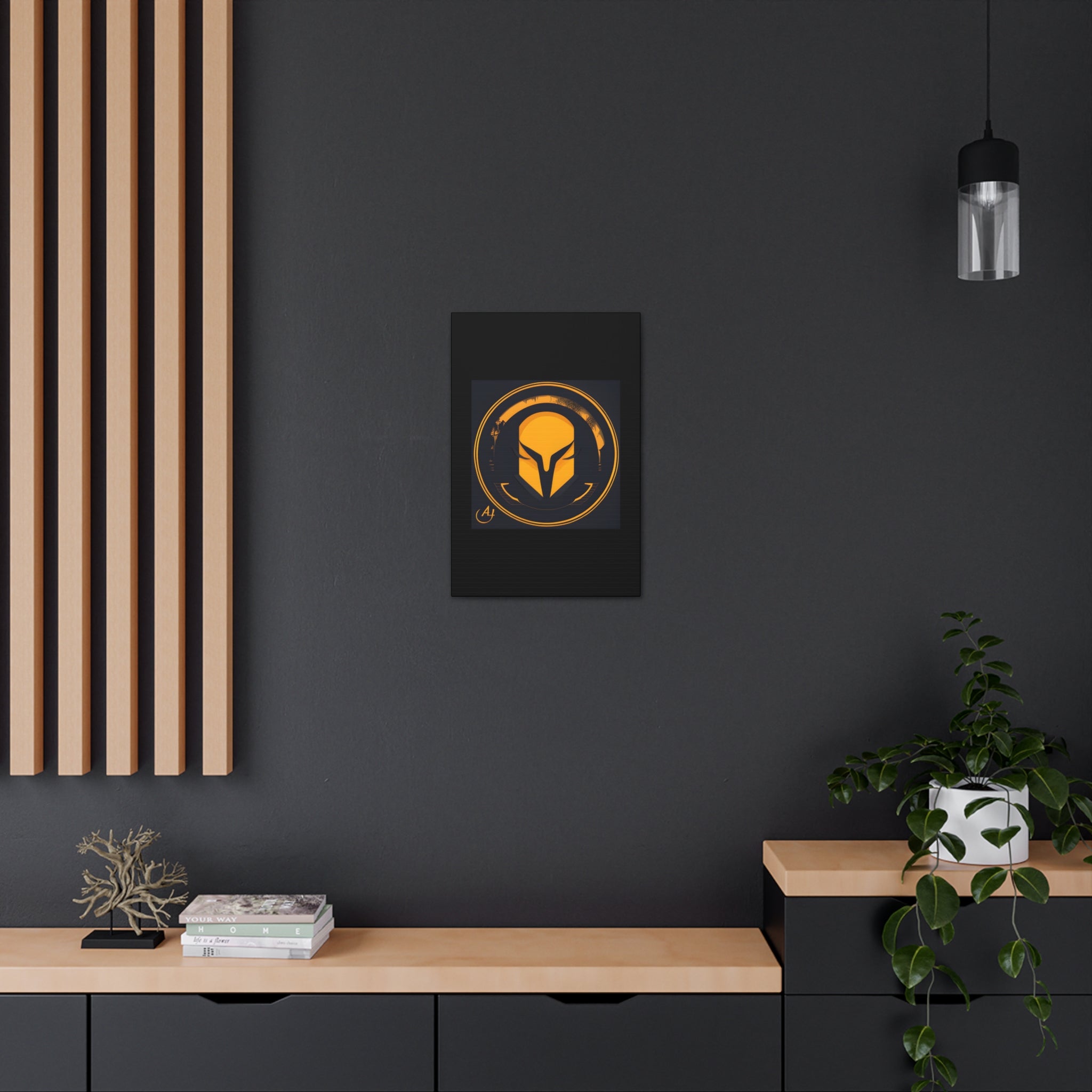 AI Vigilante themed Canvas Gallery Wraps