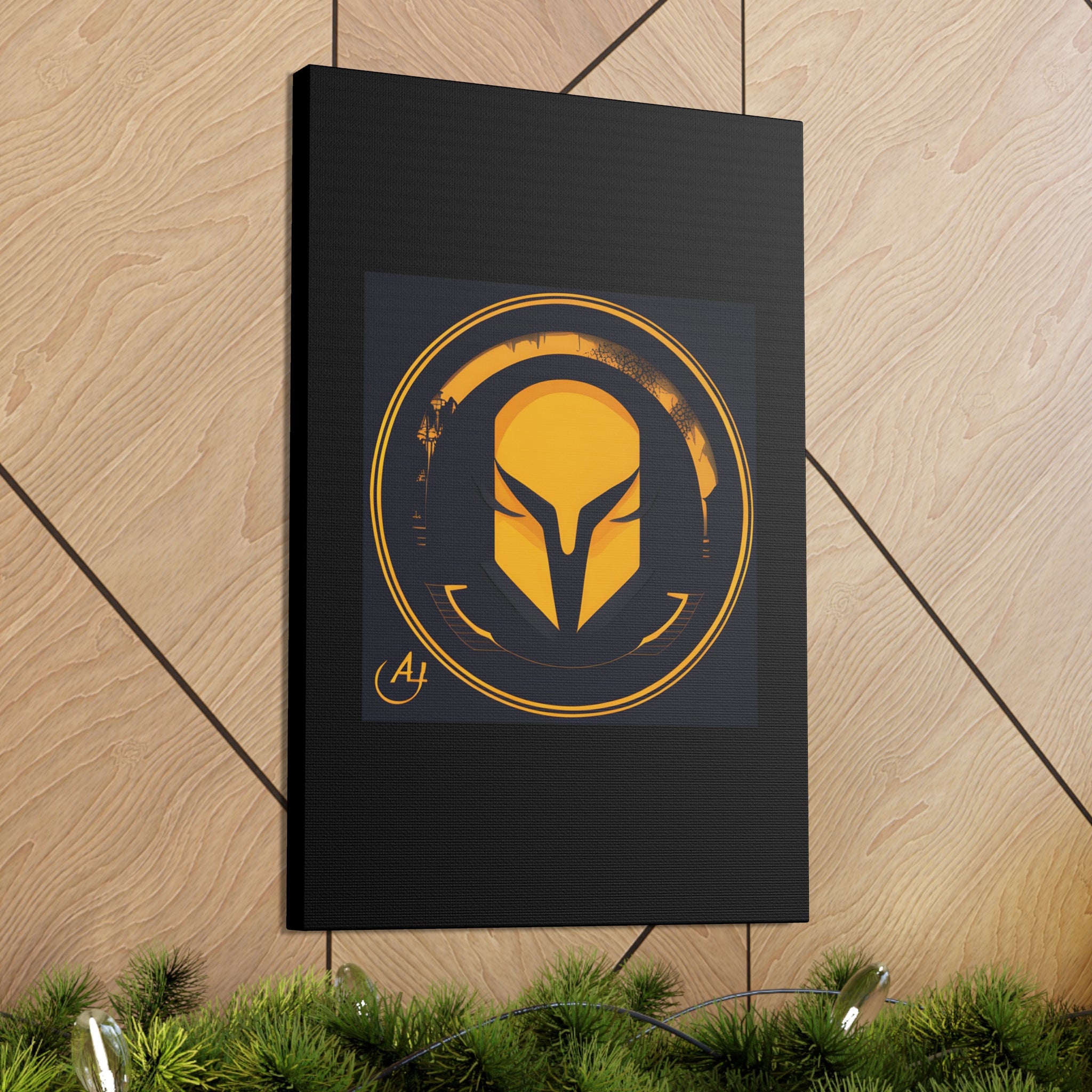 AI Vigilante themed Canvas Gallery Wraps
