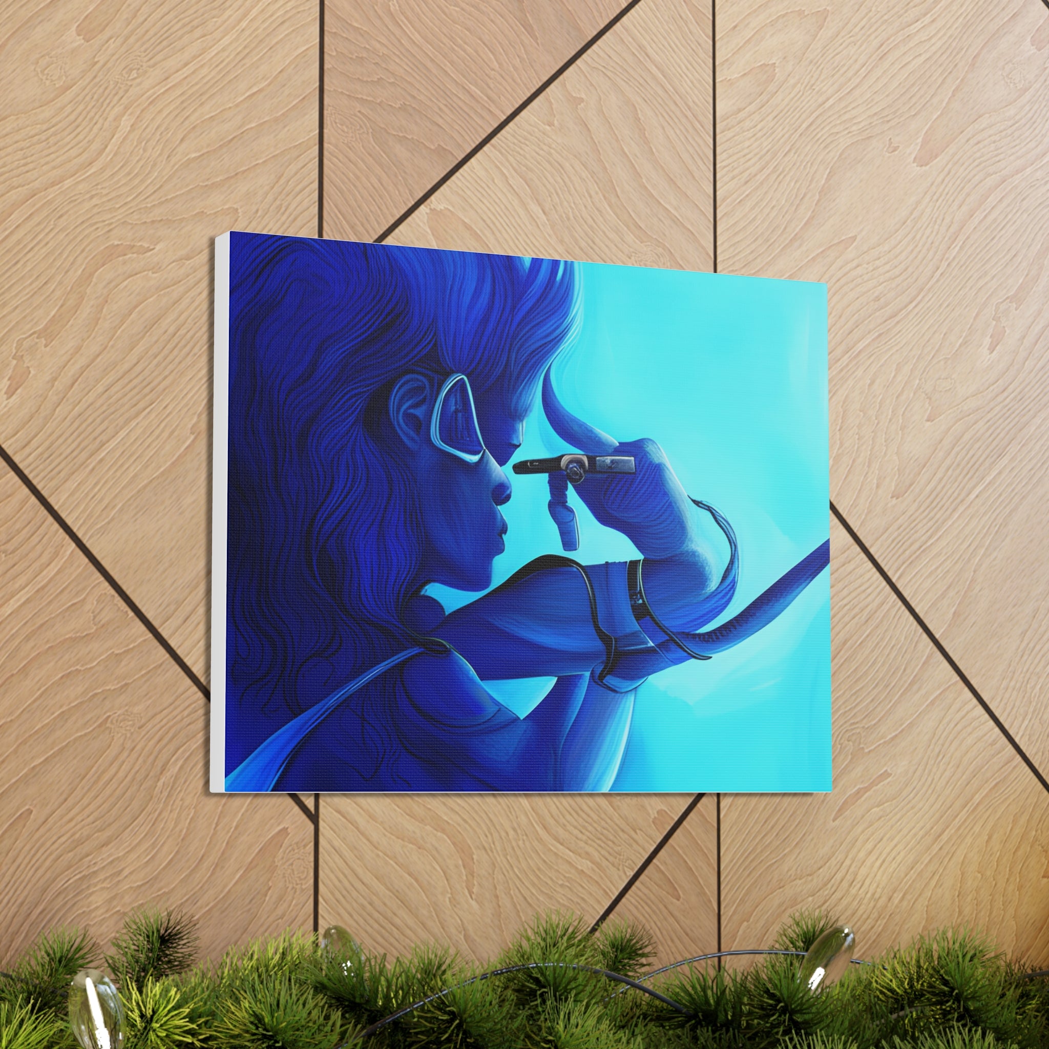 Canvas Gallery Wraps AI•Scuba Dive 1P Q&C generated