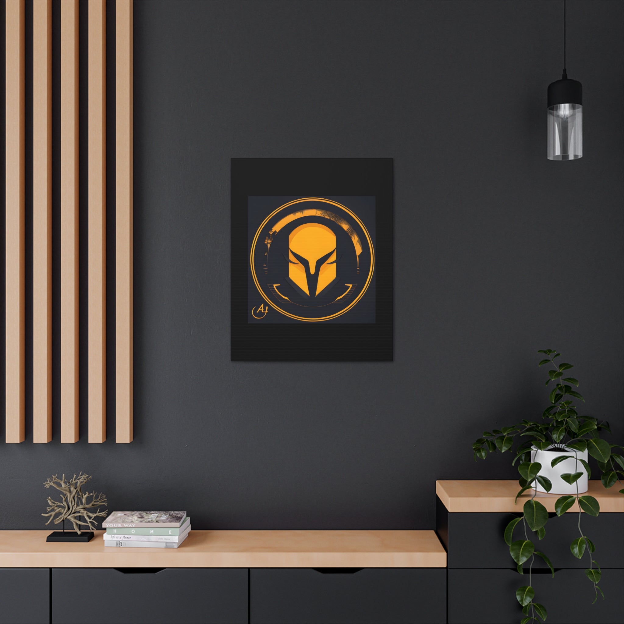 AI Vigilante themed Canvas Gallery Wraps