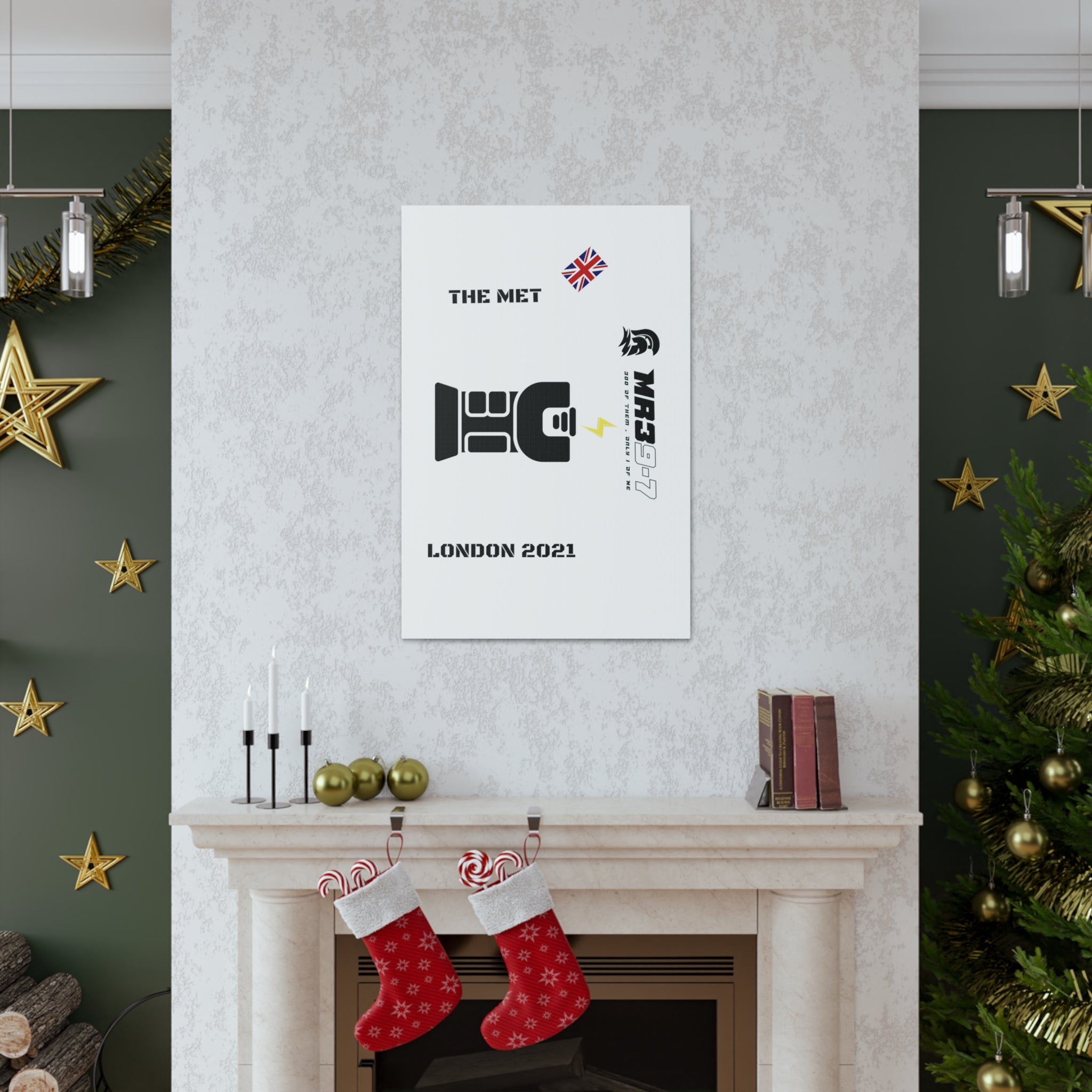 Copy of Canvas Gallery Wraps MR 39 Tasered by The MET 2021