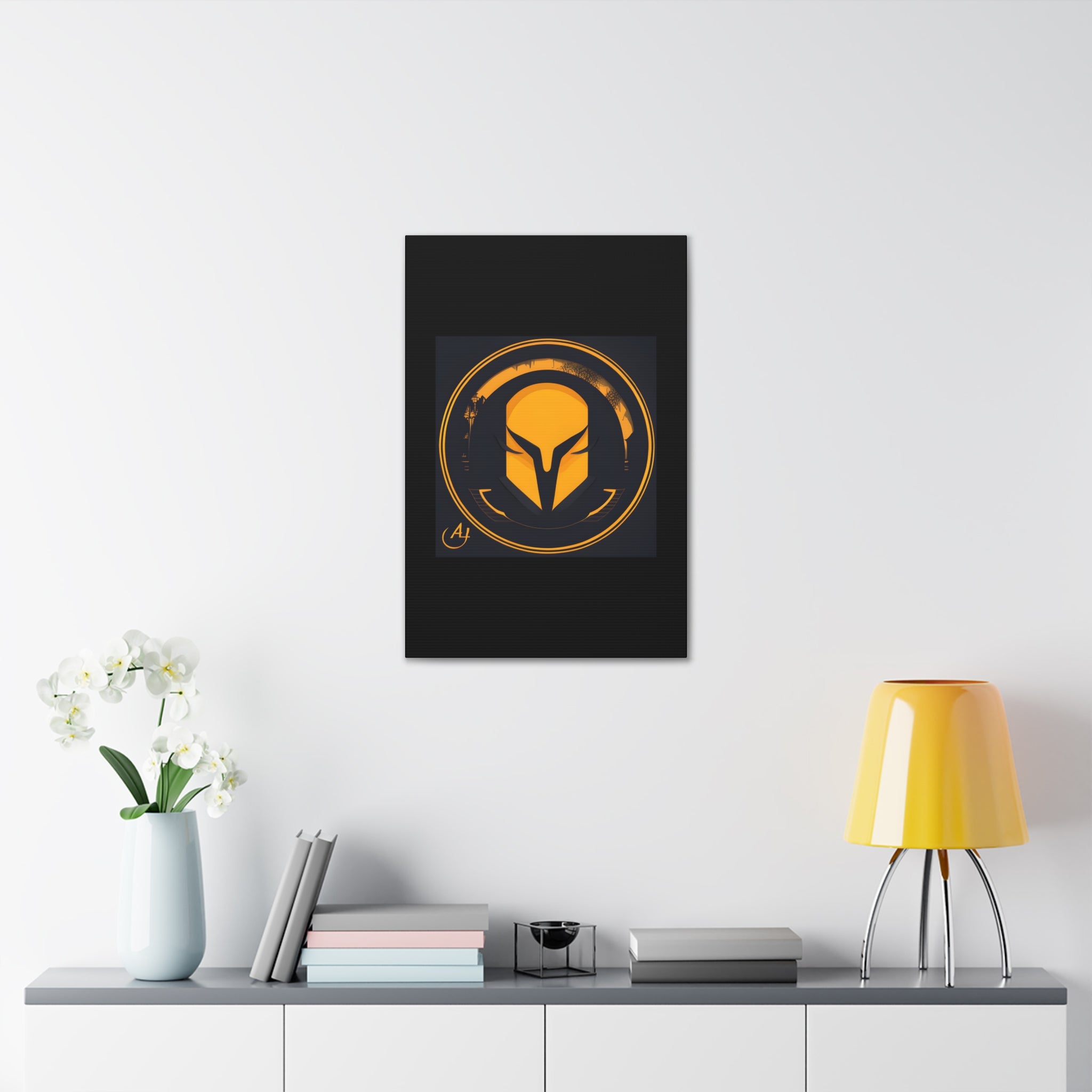 AI Vigilante themed Canvas Gallery Wraps
