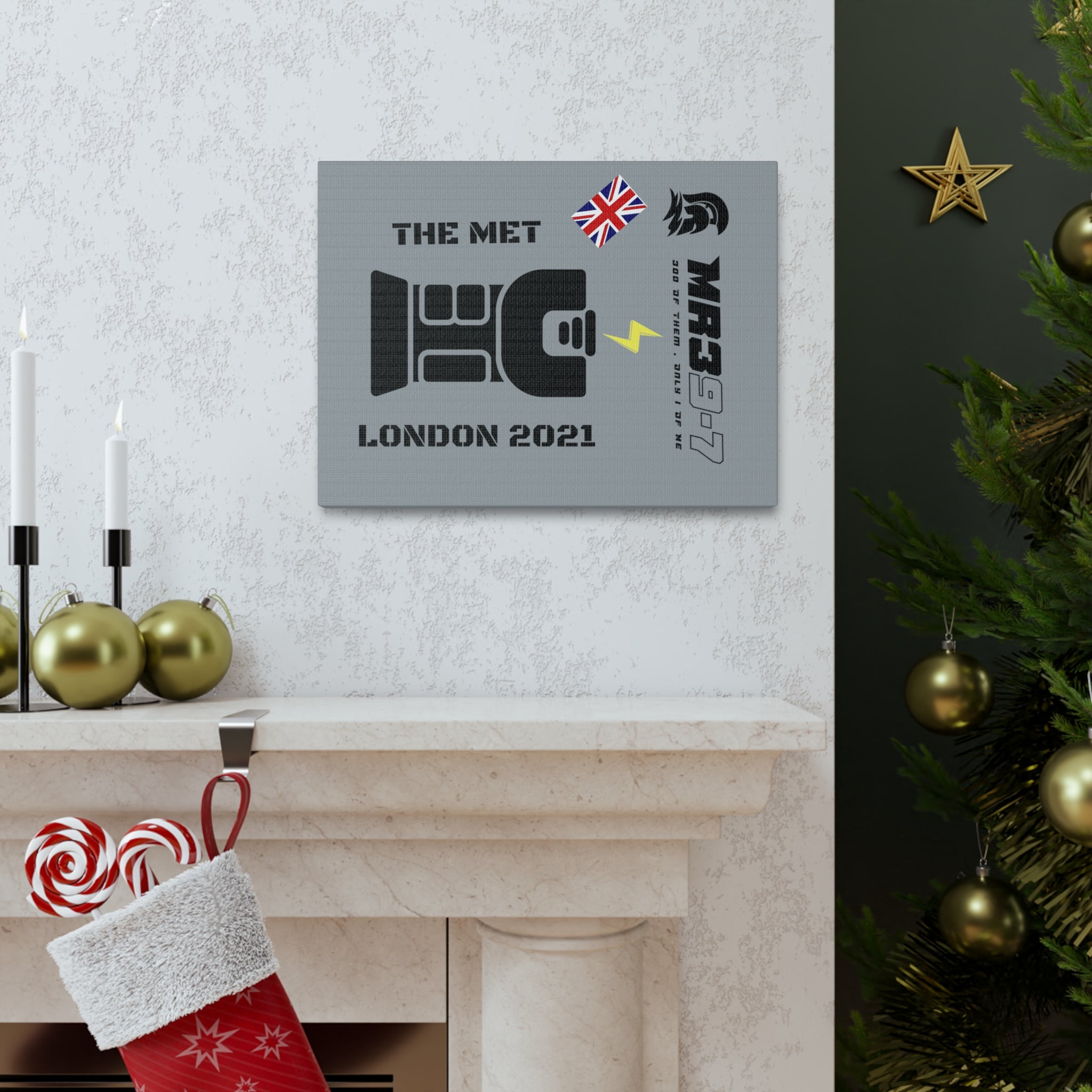 Copy of Canvas Gallery Wraps MR 39 Tasered by The MET 2021