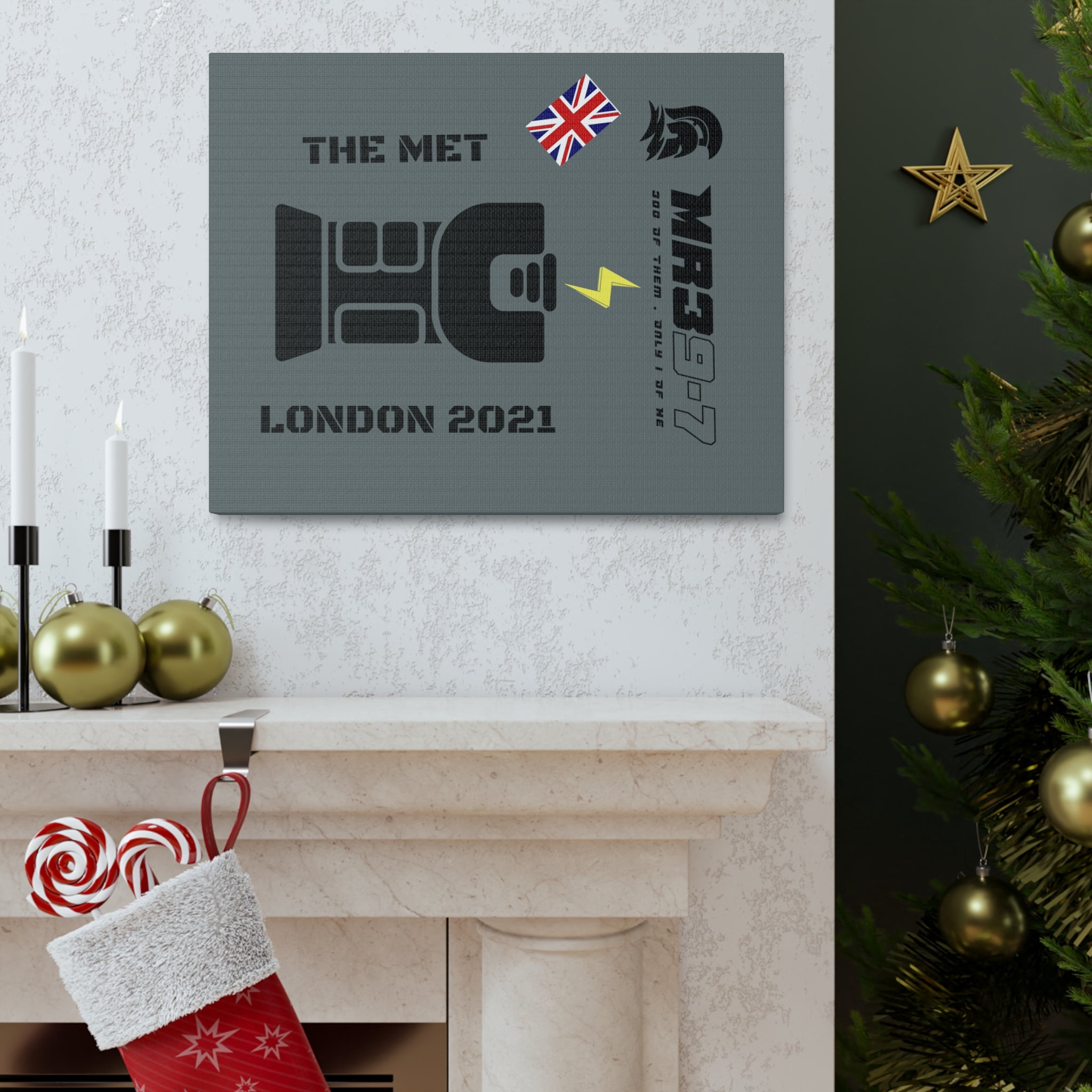 Canvas Gallery Wraps MR 39 Tasered by The MET 2021