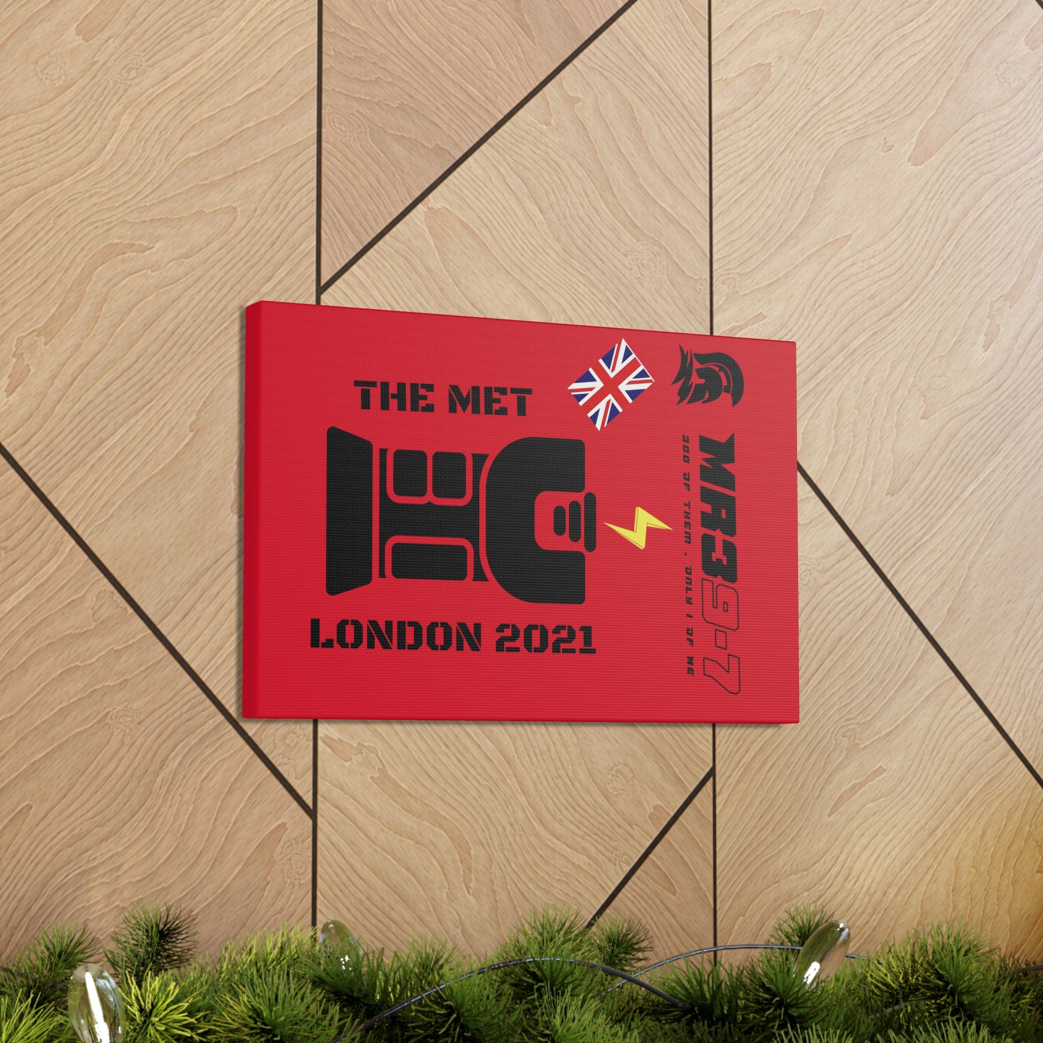 Canvas Gallery Wraps MR 39 Tasered by The MET 2021