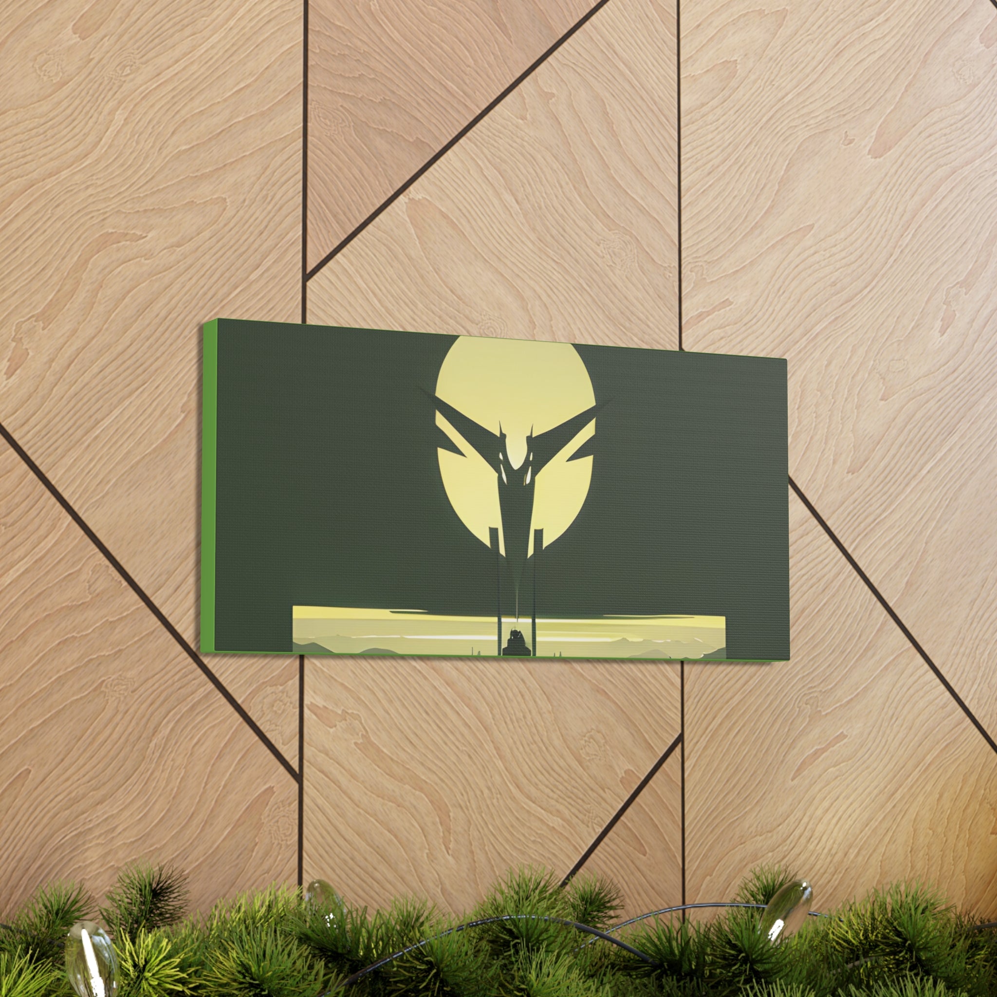 AI Vigilante themed Canvas Gallery Wraps