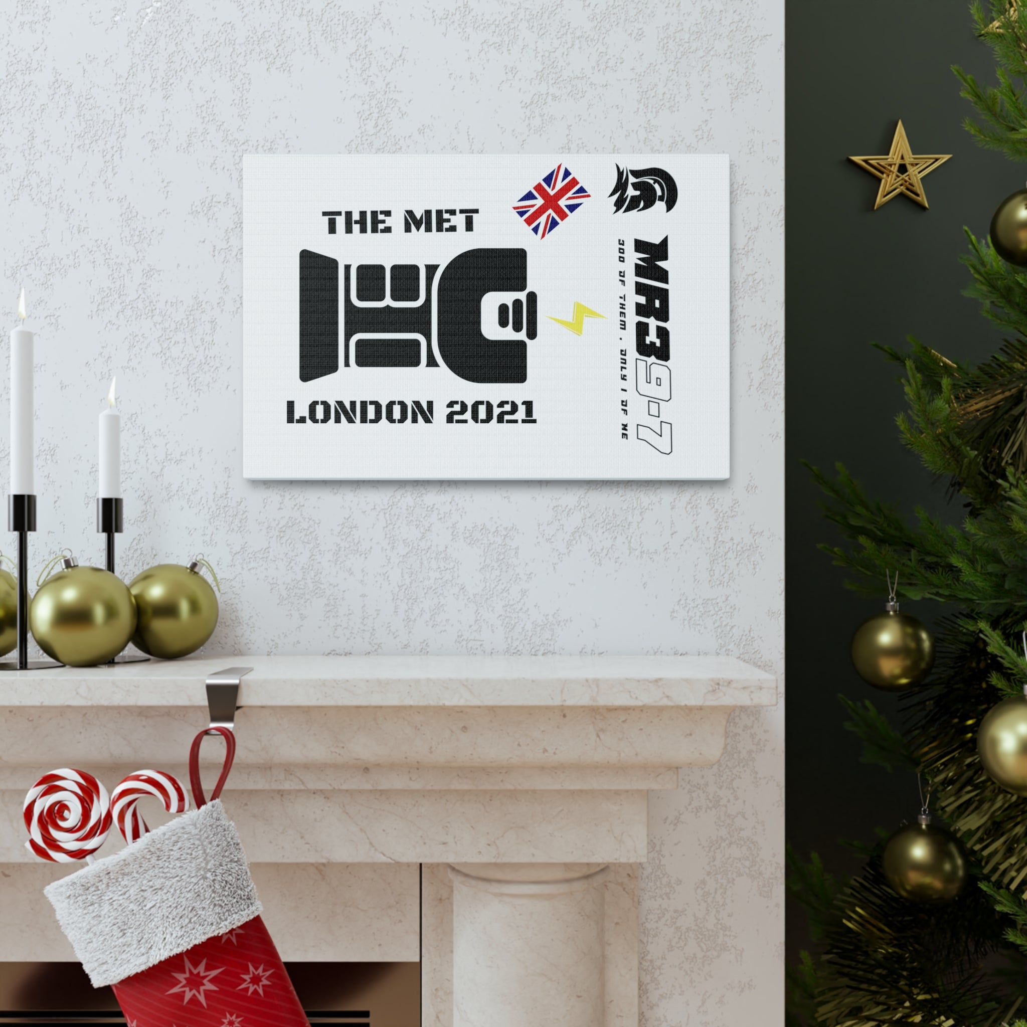 Copy of Canvas Gallery Wraps MR 39 Tasered by The MET 2021