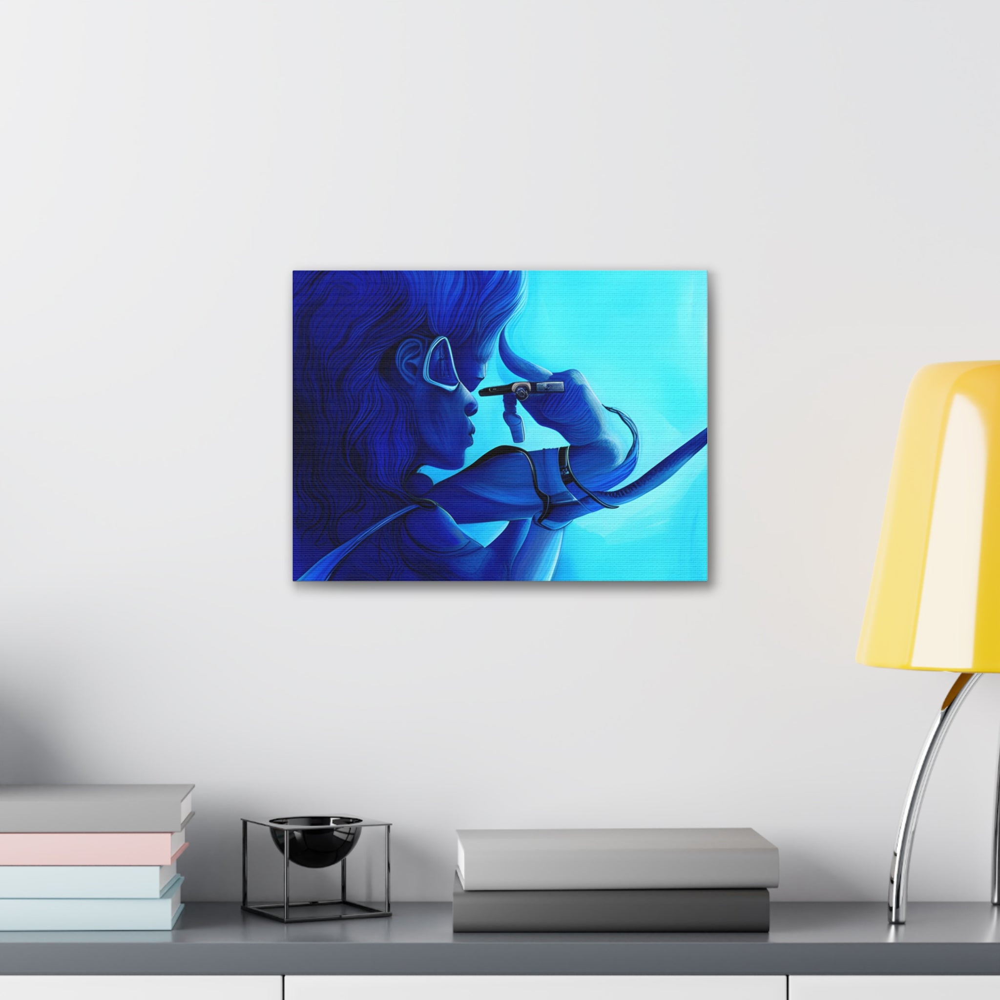 Canvas Gallery Wraps AI•Scuba Dive 1P QEII & Country generated