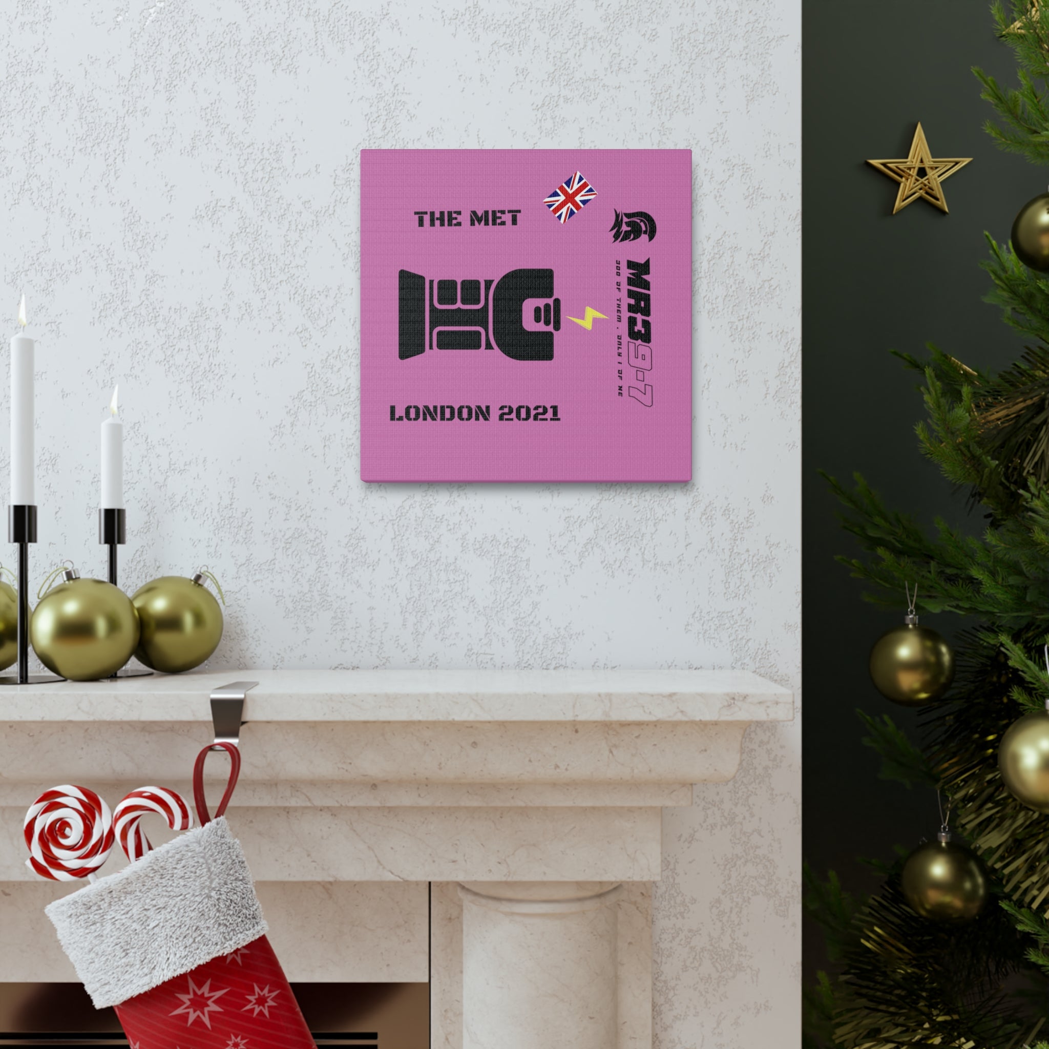 Canvas Gallery Wraps MR 39 Tasered by The MET 2021