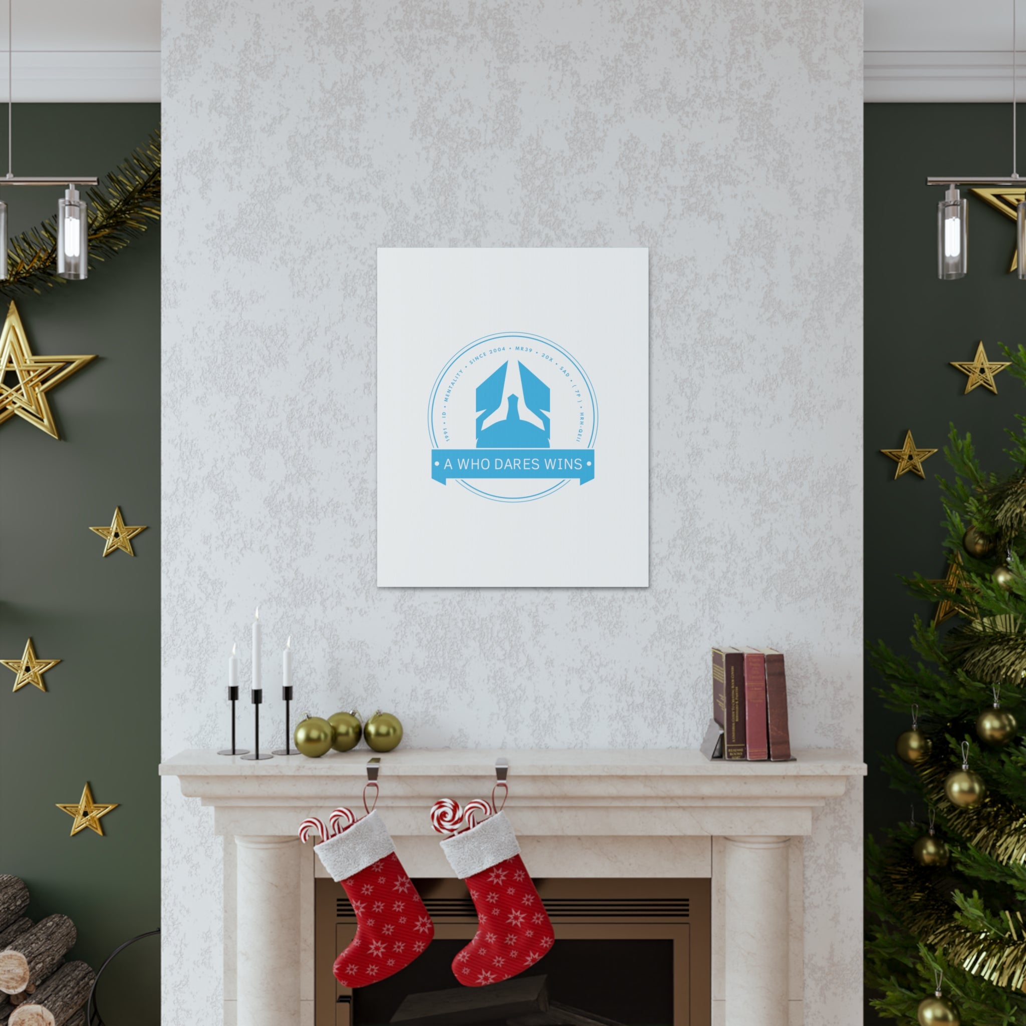 AWDW Vigilante themed Canvas Gallery Wraps