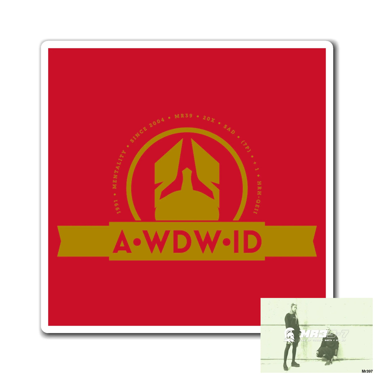 1WDW.ID Vigilante Magnet 3’’ × 3’’ Paper products