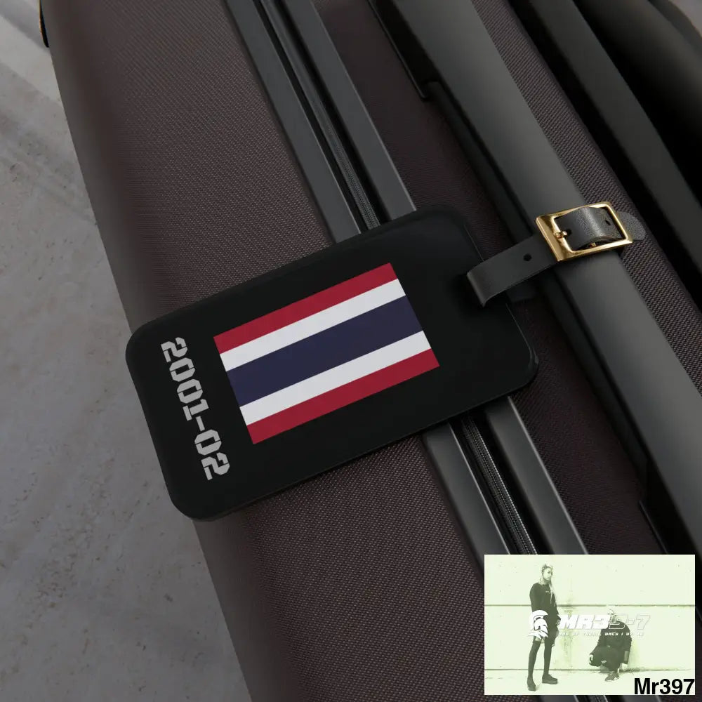 2001-02 Thailand Luggage Tag 2.4’’ × 4’’ Accessories