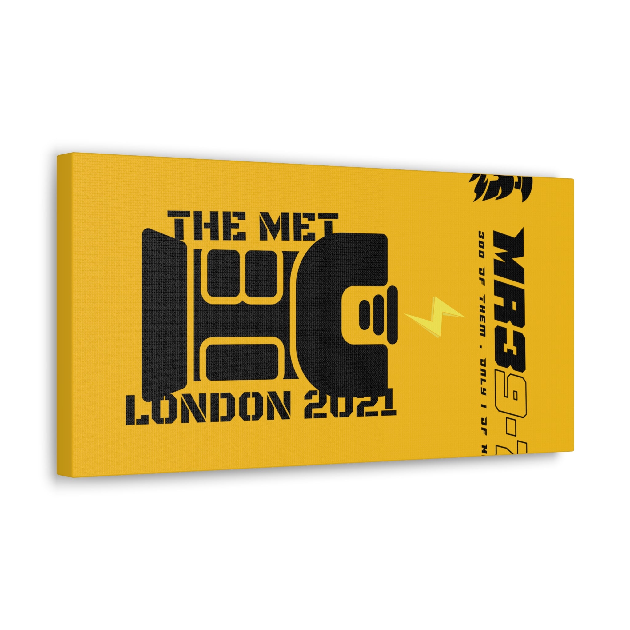 Canvas Gallery Wraps MR 39 Tasered by THe MET 2021