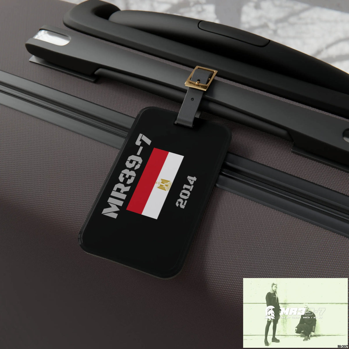 2014 Egypt MR39-7 Luggage Tag 2.4’’ × 4’’ Accessories