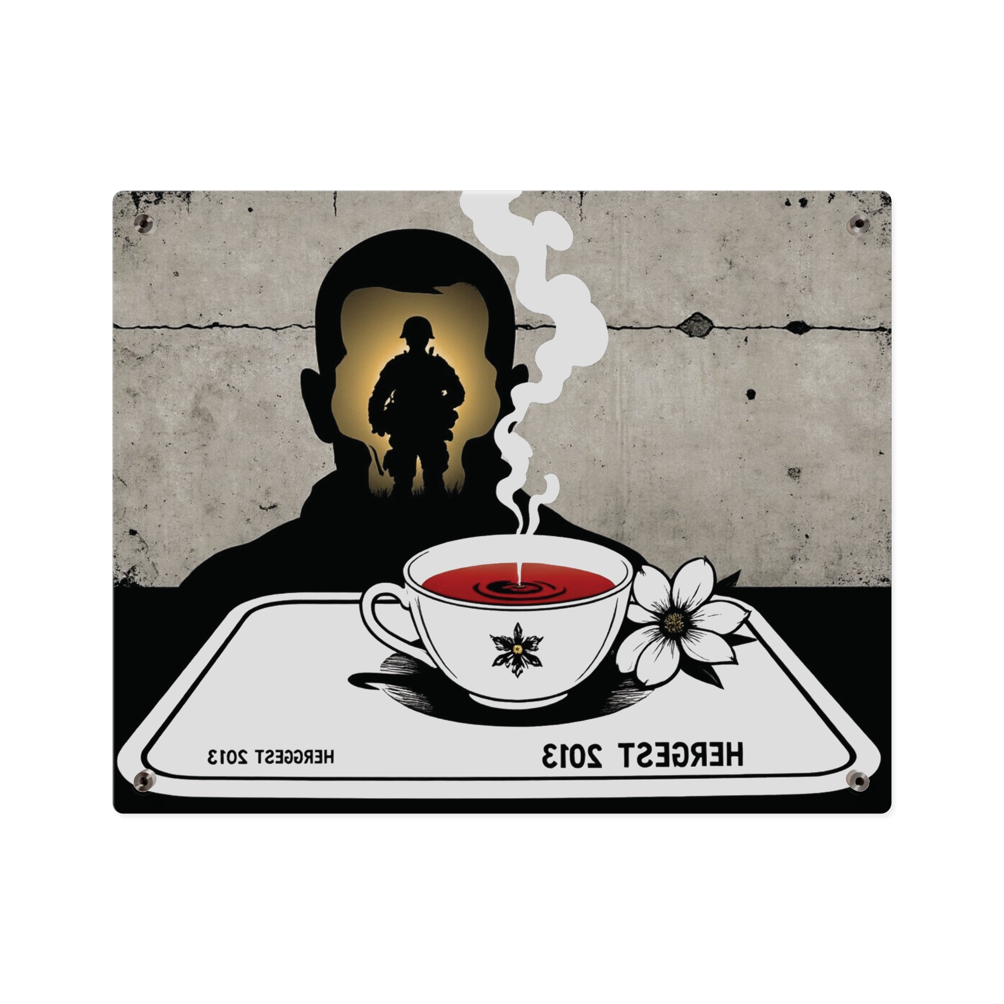 CYANIDE TEA — THIRD SAS LINK Hergest 2013 | Ultra Archive Acrylic Limited Edition Acrylic Wall Art-Style Narrative Acrylic) 25