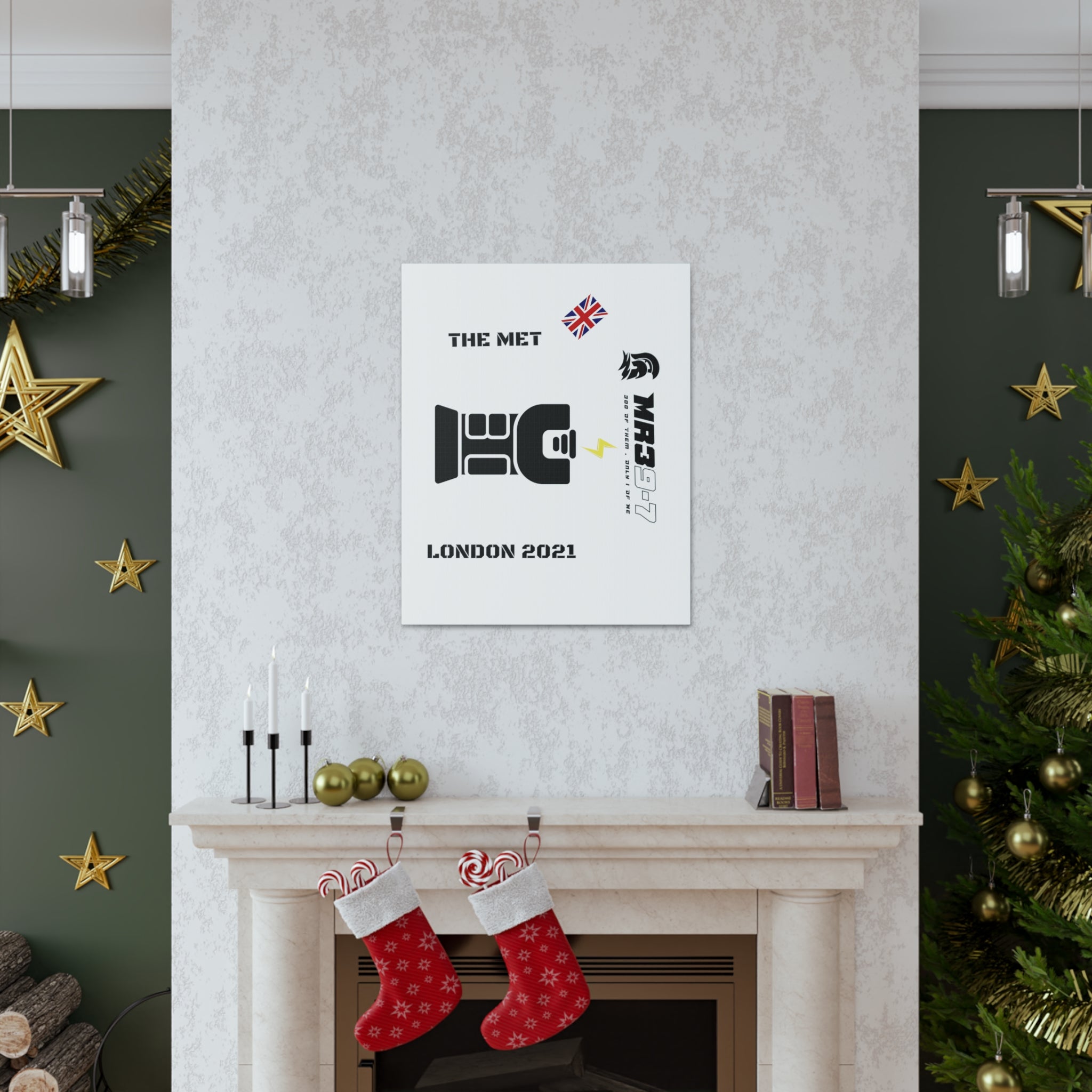 Copy of Canvas Gallery Wraps MR 39 Tasered by The MET 2021