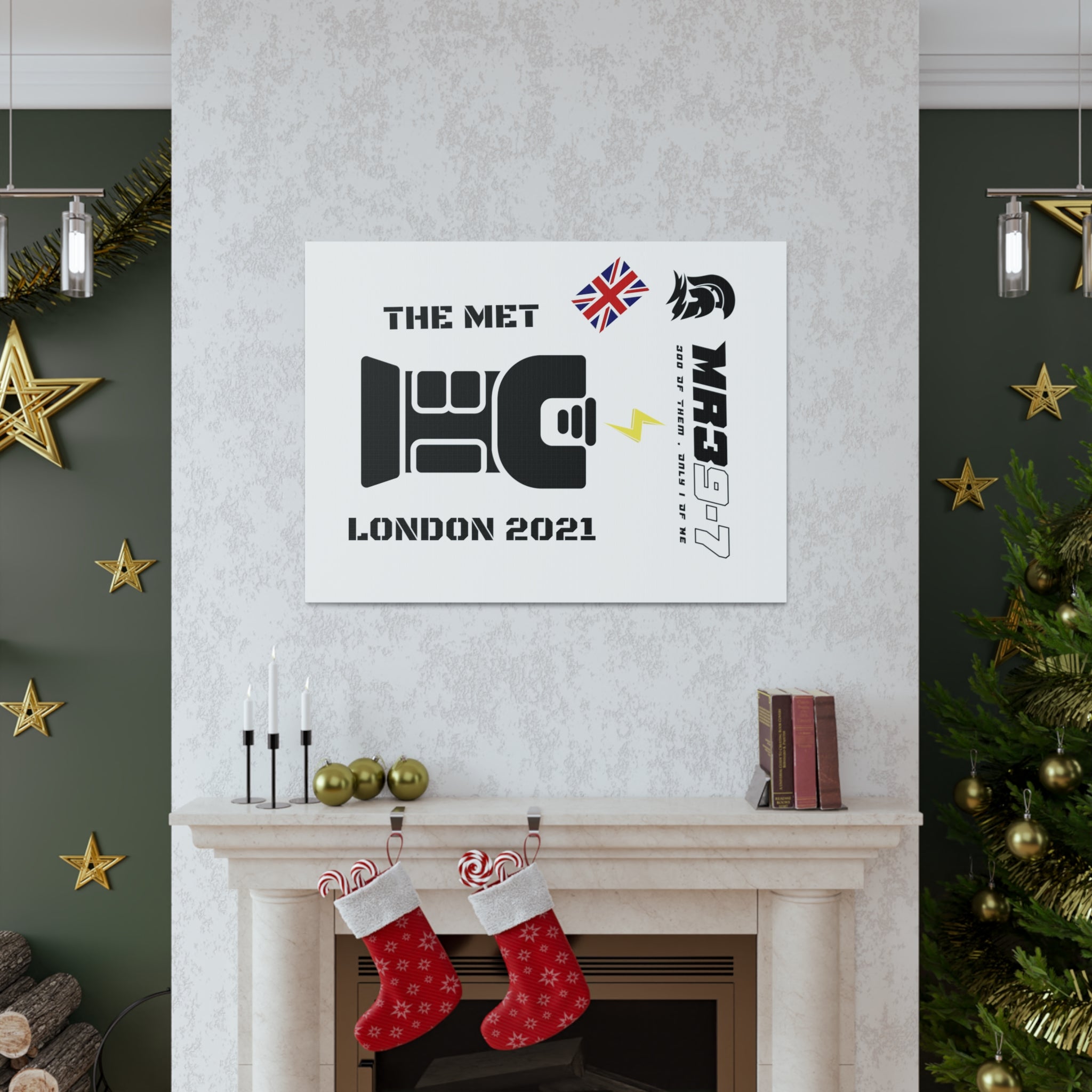 Copy of Canvas Gallery Wraps MR 39 Tasered by The MET 2021