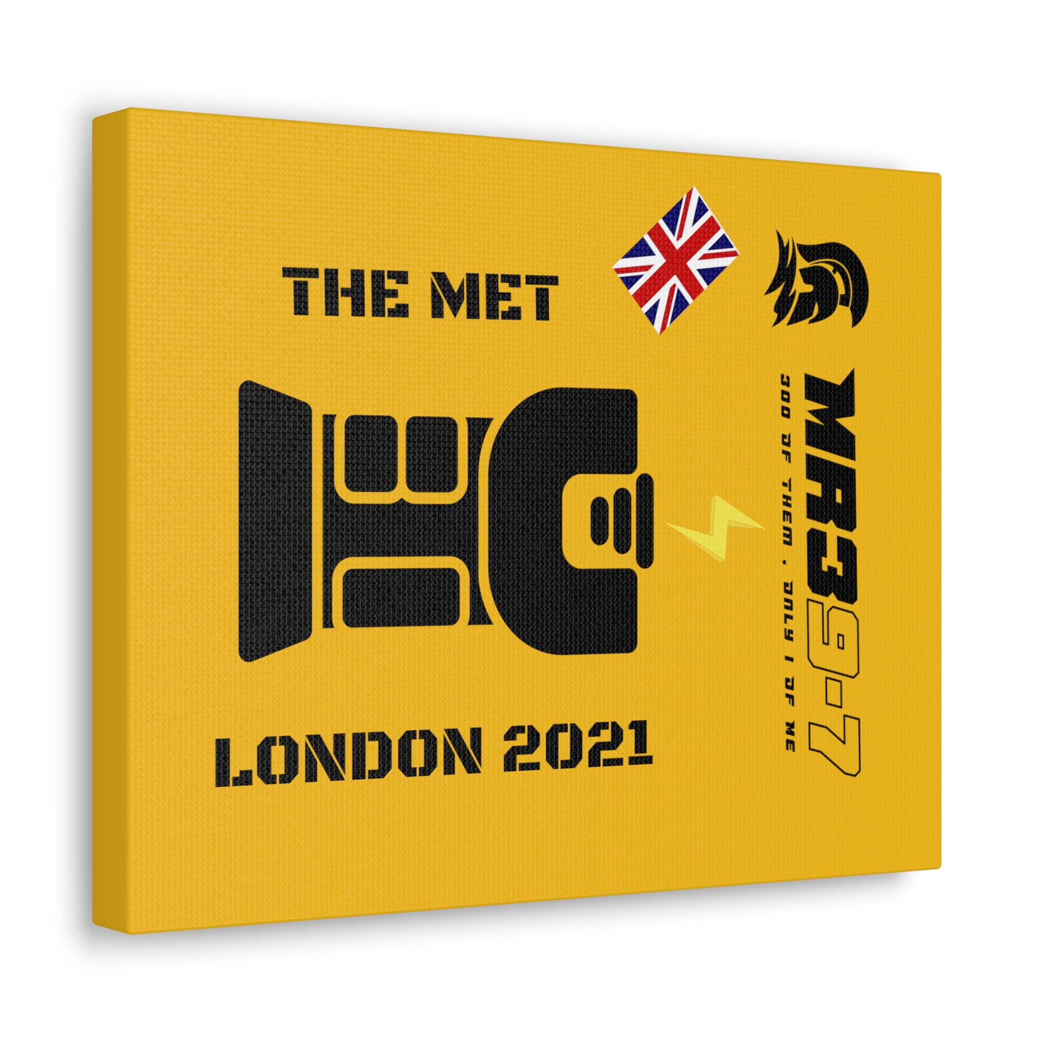 Canvas Gallery Wraps MR 39 Tasered by The MET 2021