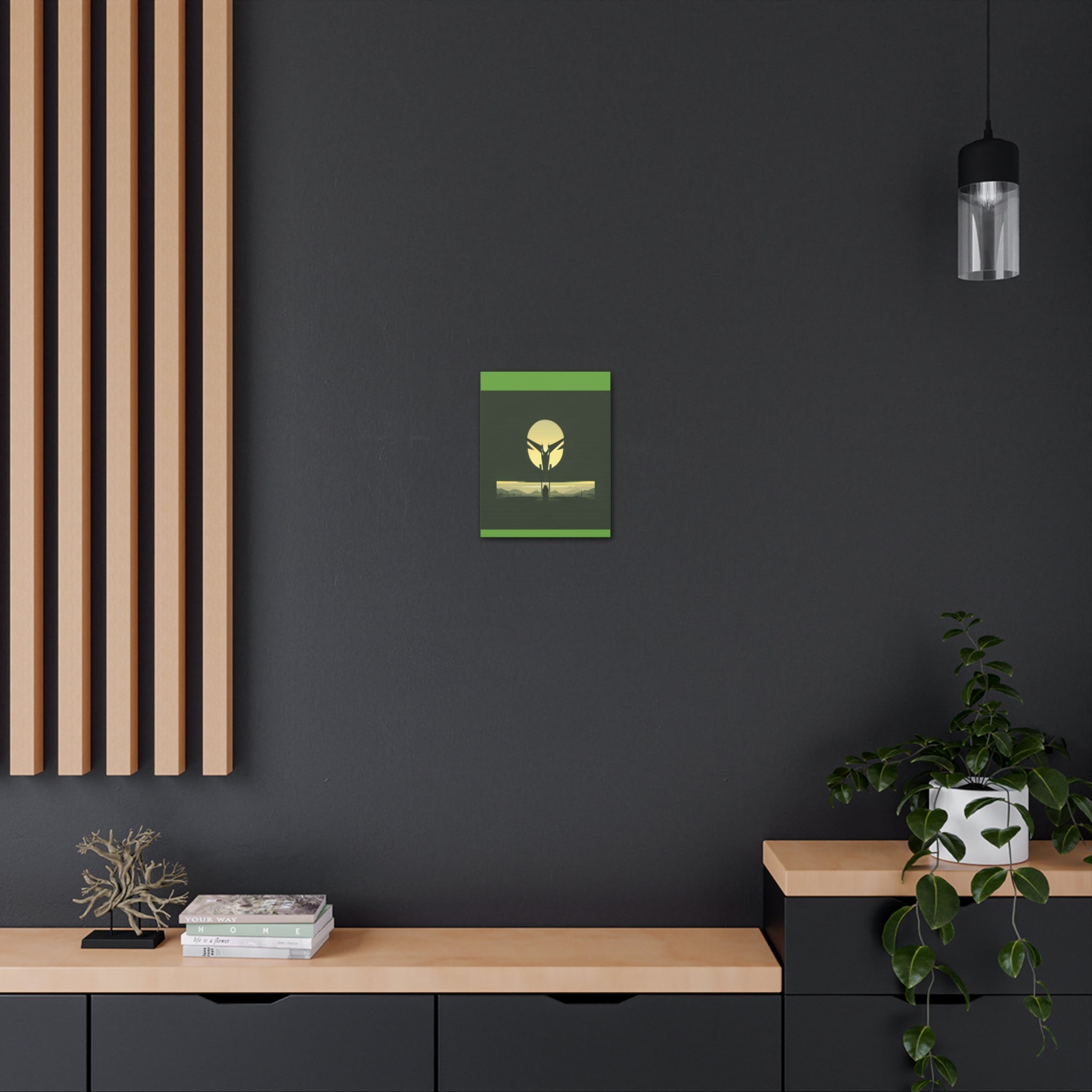 AI Vigilante themed Canvas Gallery Wraps