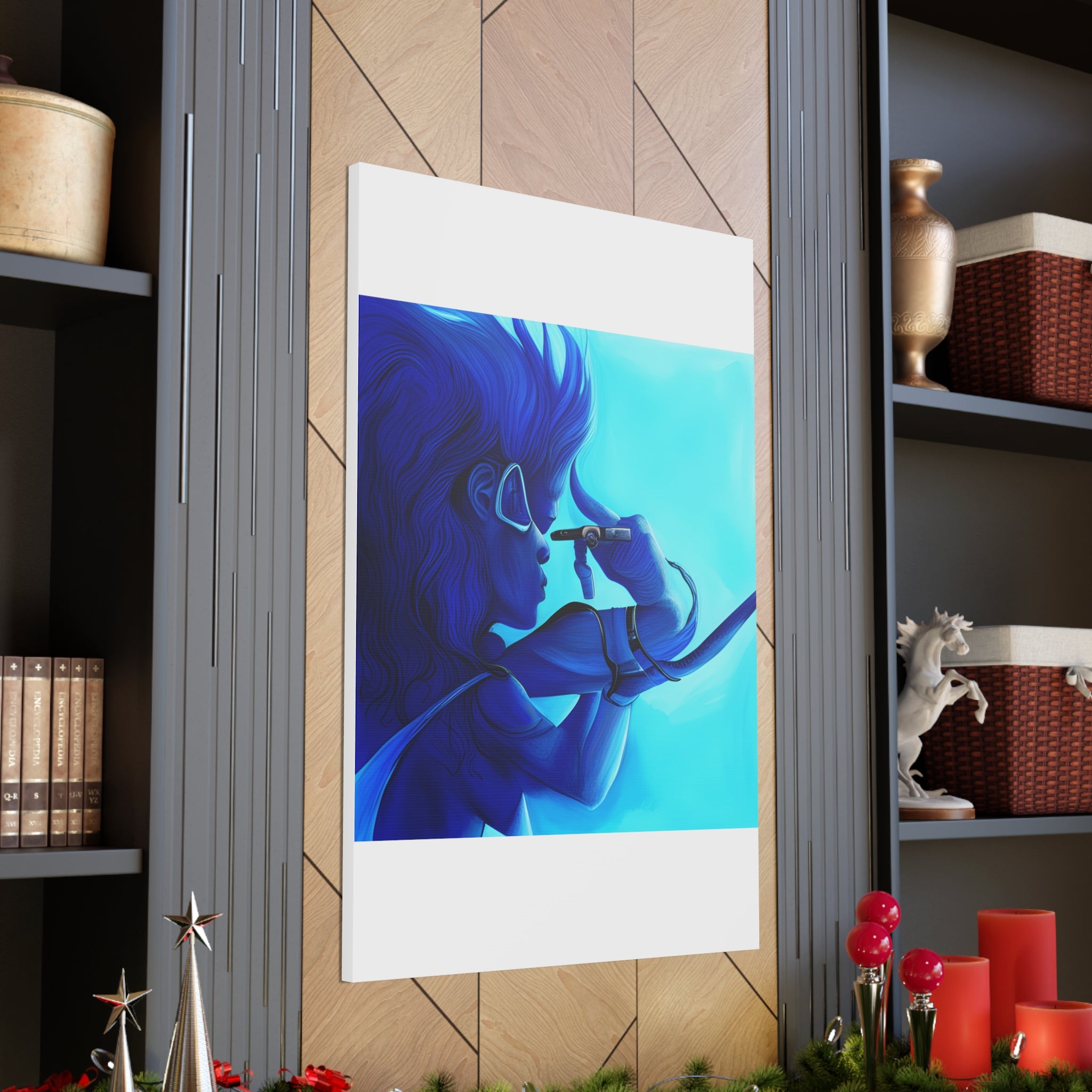 Canvas Gallery Wraps AI•Scuba Dive 1P Q&C generated