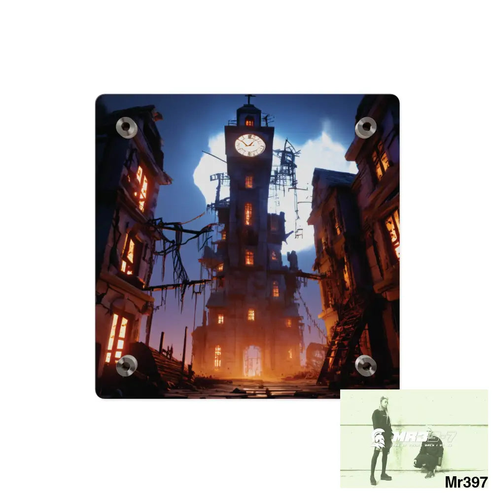 2628 days in the block no 1 Death Flat Covert Failures Ltd Edition no 22 Acrylic Wall Art Panels Home Decor