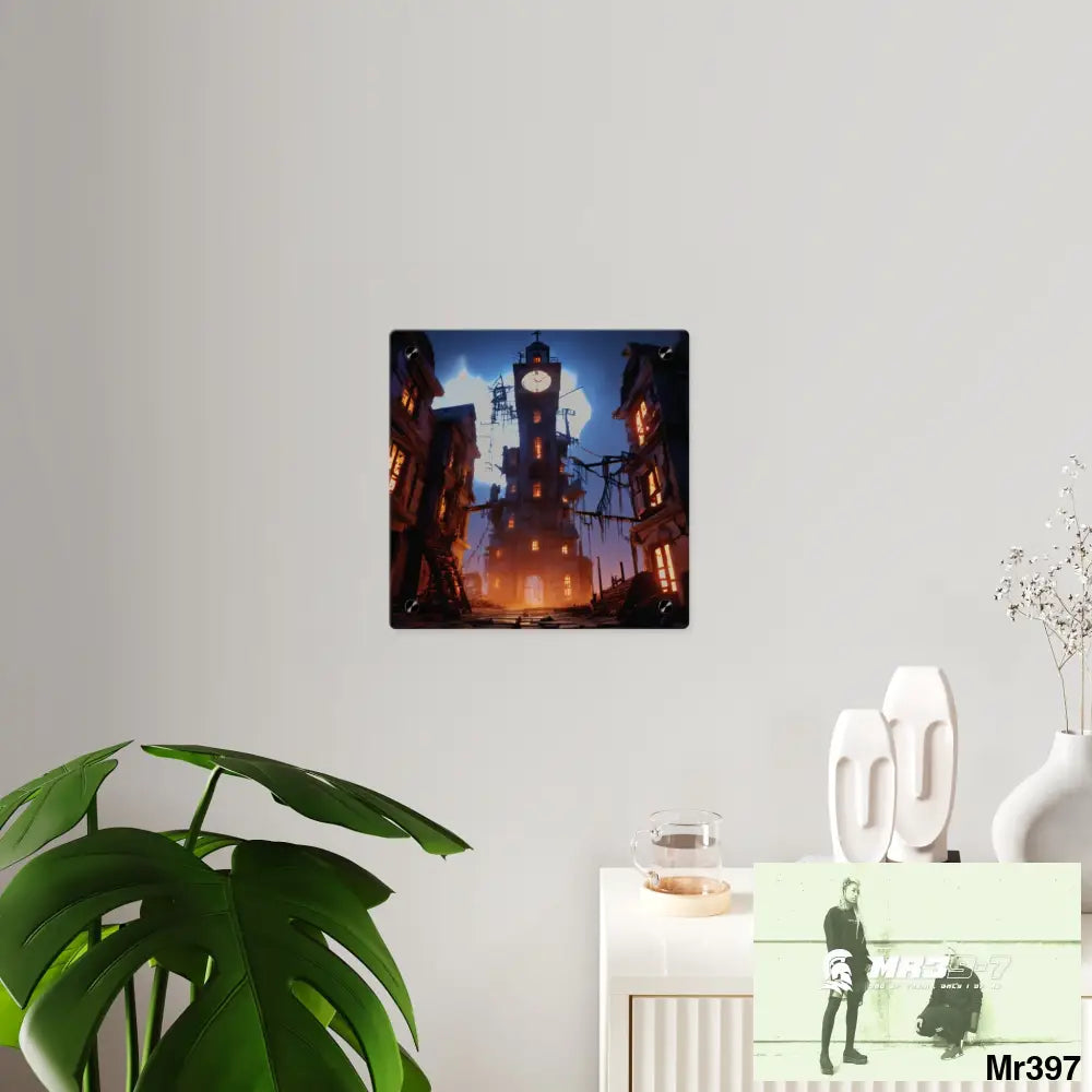 2628 days in the block no 1 Death Flat Covert Failures Ltd Edition no 22 Acrylic Wall Art Panels Home Decor