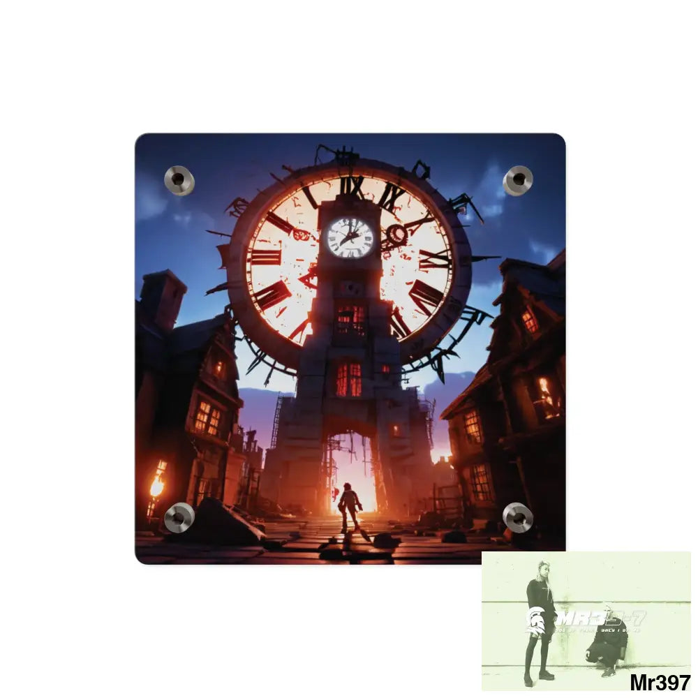 2628 days in the block no 4 Death Flat Covert Failures Ltd Edition no 22 Acrylic Wall Art Panels Home Decor