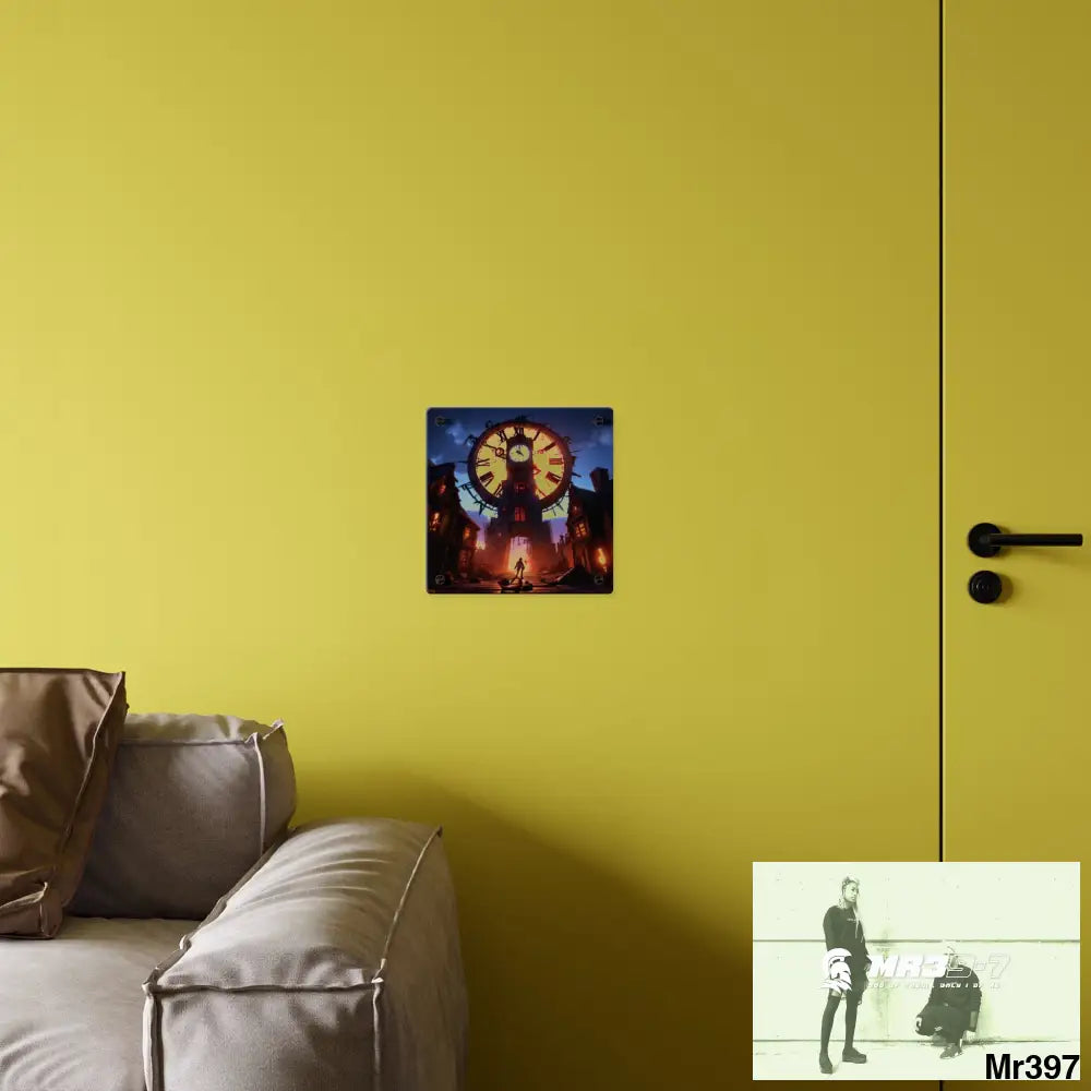 2628 days in the block no 4 Death Flat Covert Failures Ltd Edition no 22 Acrylic Wall Art Panels Home Decor