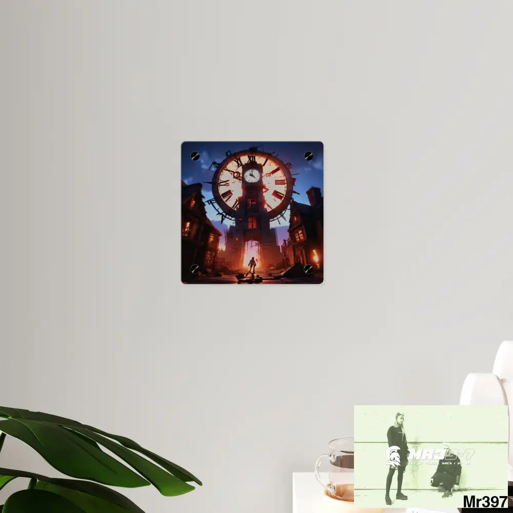 2628 days in the block no 4 Death Flat Covert Failures Ltd Edition no 22 Acrylic Wall Art Panels Home Decor