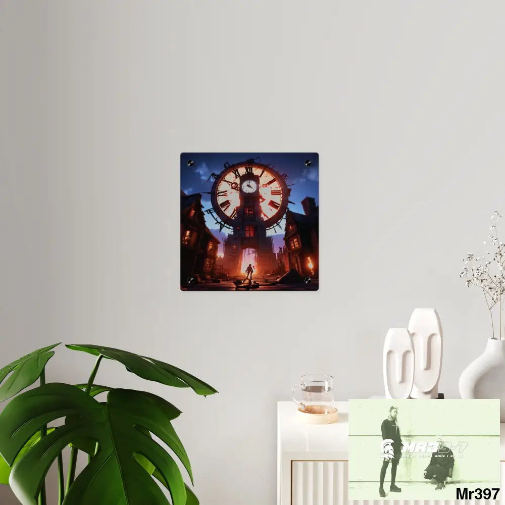 2628 days in the block no 4 Death Flat Covert Failures Ltd Edition no 22 Acrylic Wall Art Panels Home Decor