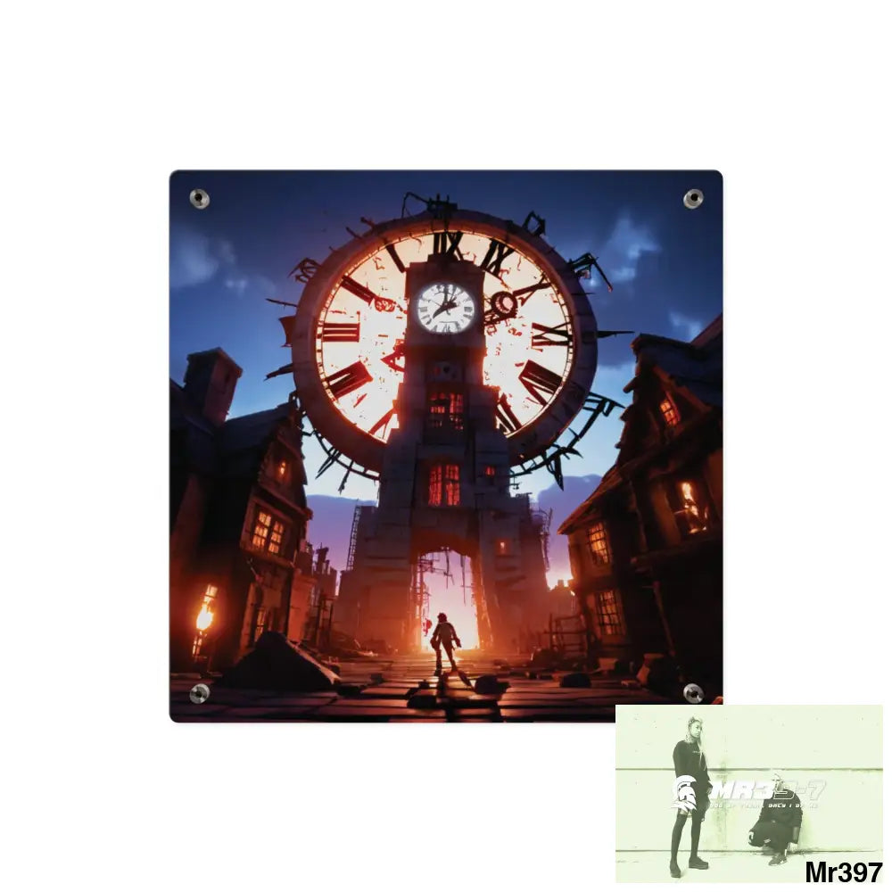 2628 days in the block no 4 Death Flat Covert Failures Ltd Edition no 22 Acrylic Wall Art Panels Home Decor