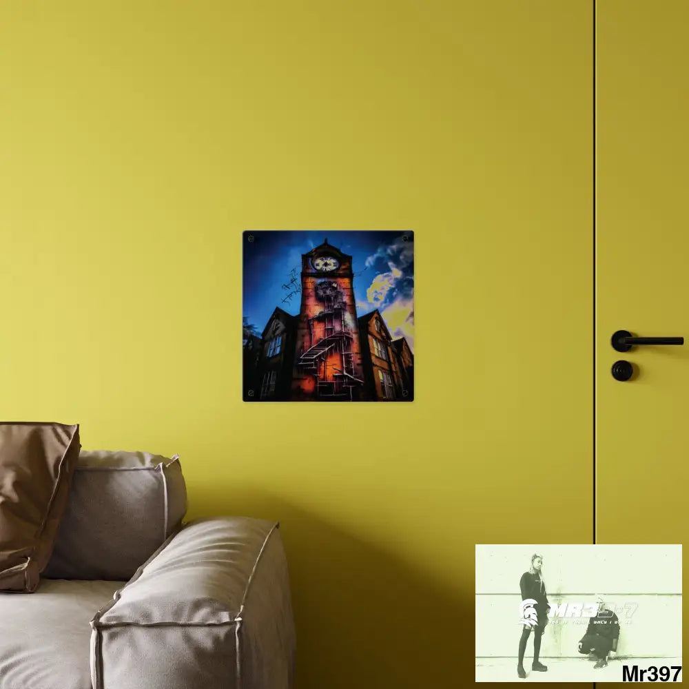 2628 days in the block no 5 Death Flat Covert Failures Ltd Edition no 22 Acrylic Wall Art Panels Home Decor