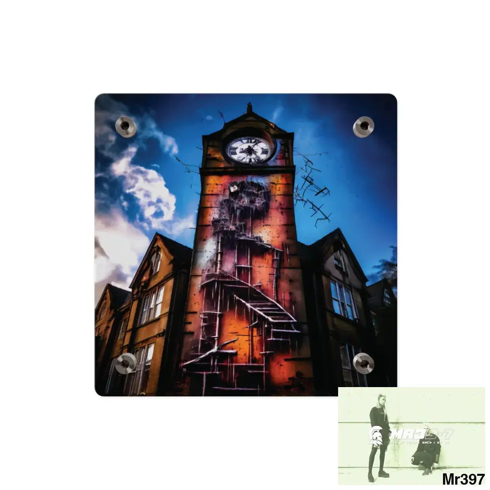 2628 days in the block no 5 Death Flat Covert Failures Ltd Edition no 22 Acrylic Wall Art Panels Home Decor