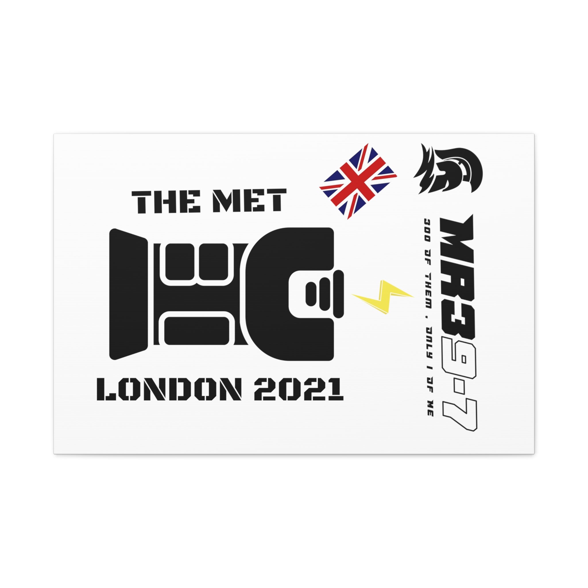 Copy of Canvas Gallery Wraps MR 39 Tasered by The MET 2021