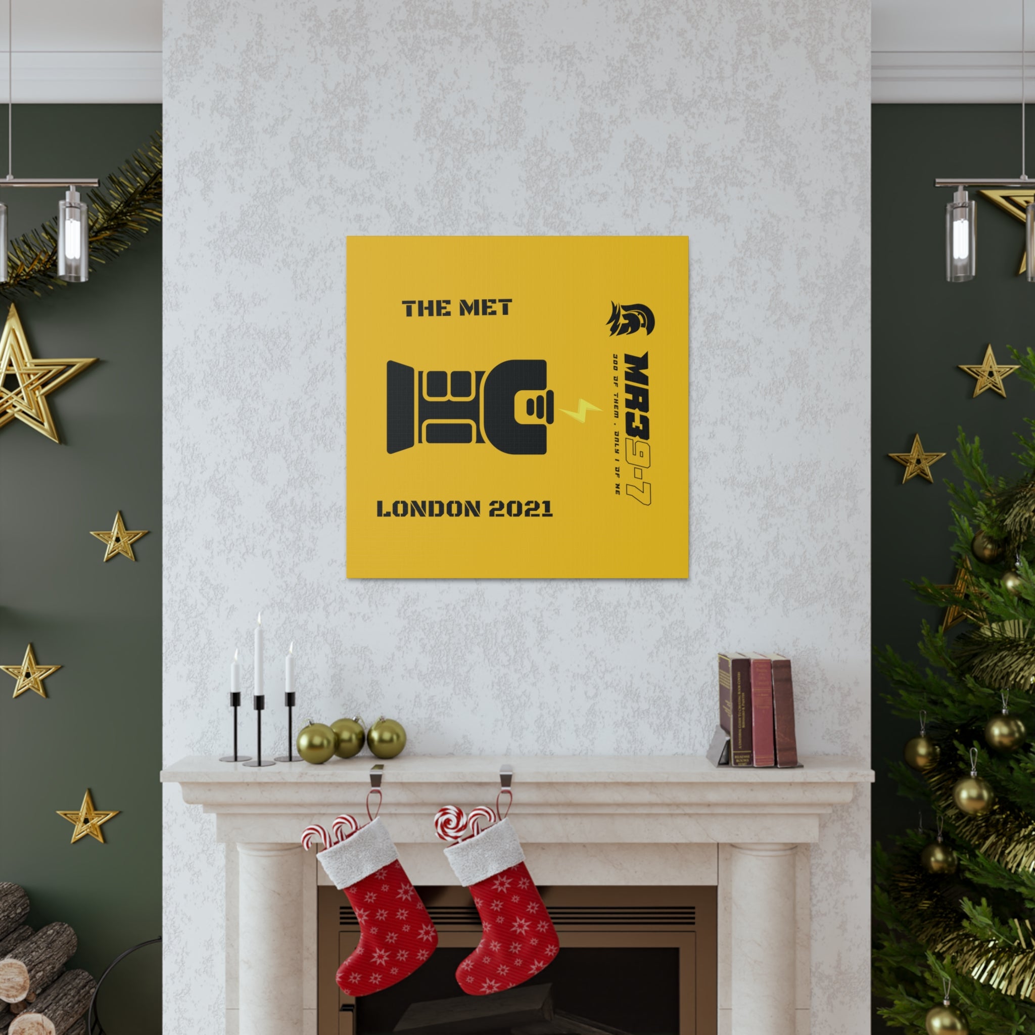 Canvas Gallery Wraps MR 39 Tasered by THe MET 2021